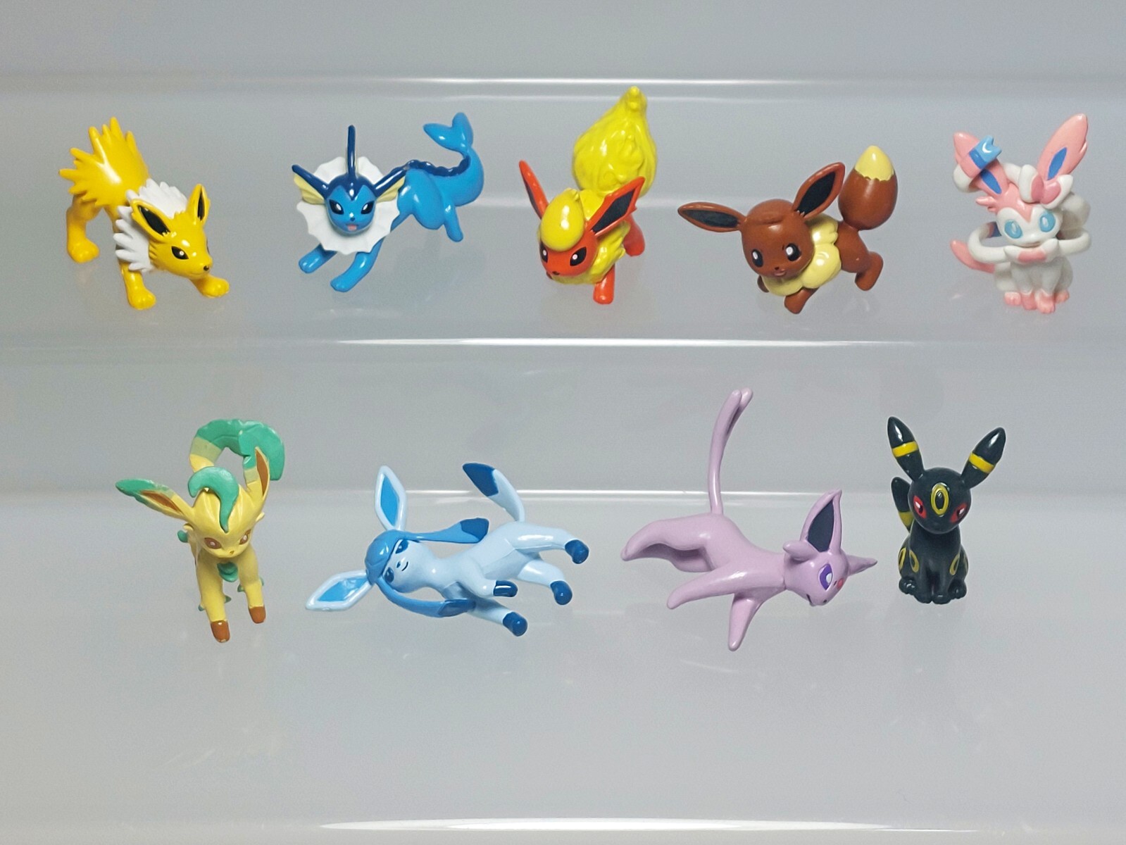 Eeveelution Pokemon Get Collections Figure Tomy T-ARTS Sylveon Umbreon 0.8-1.4in