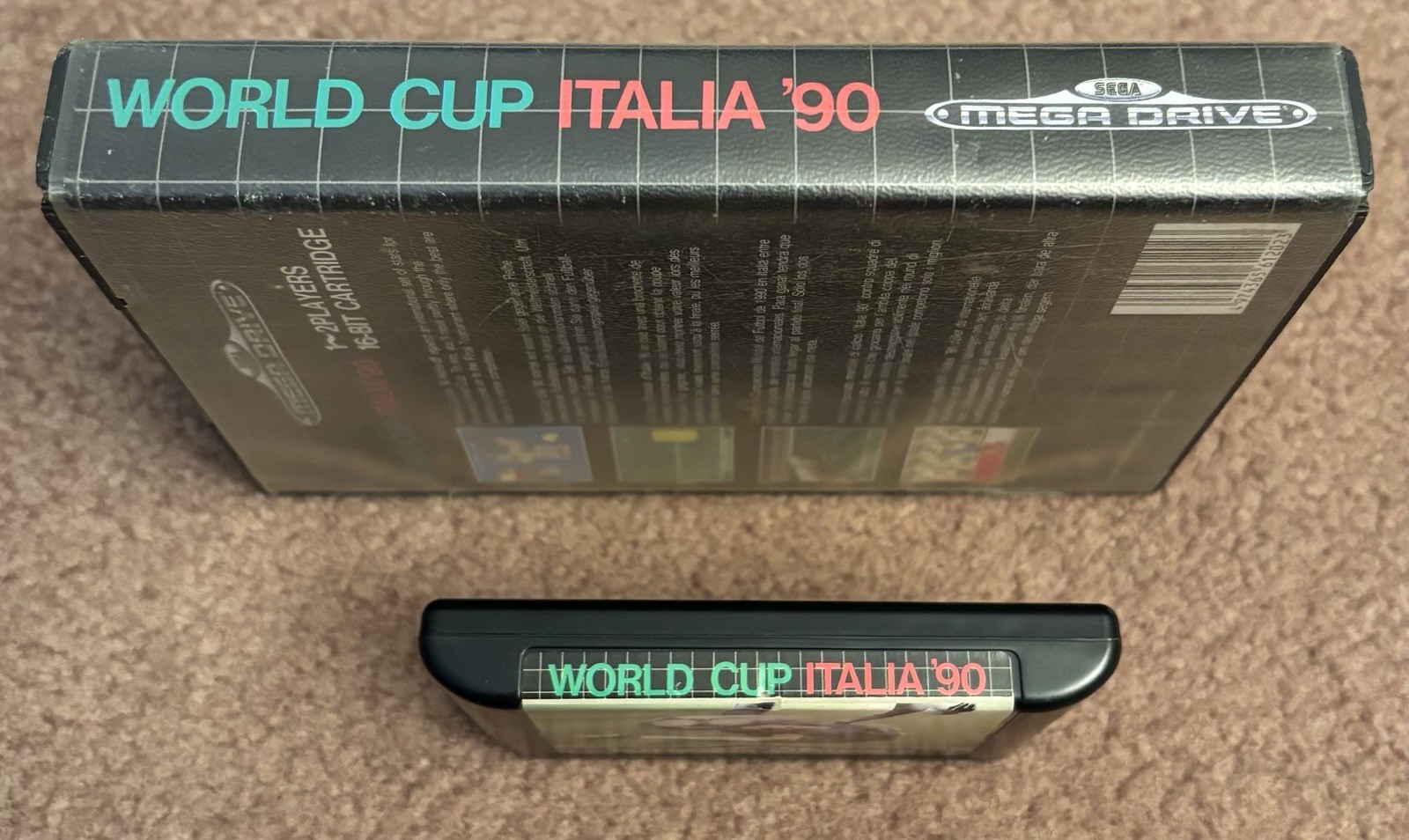 World Cup Italia 90 Sega Mega Drive No Manual