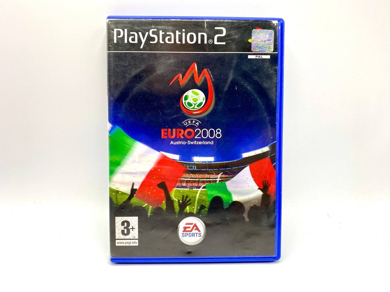 Euro 2008 Austria Switzerland Soccer Game for Sony PlayStation 2 ITA Complete