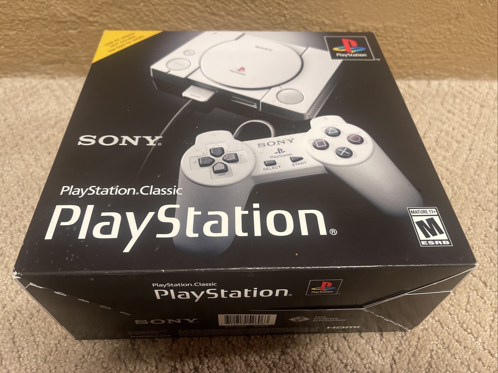 Sony PlayStation Classic Gray Console Brand New Factory Sealed