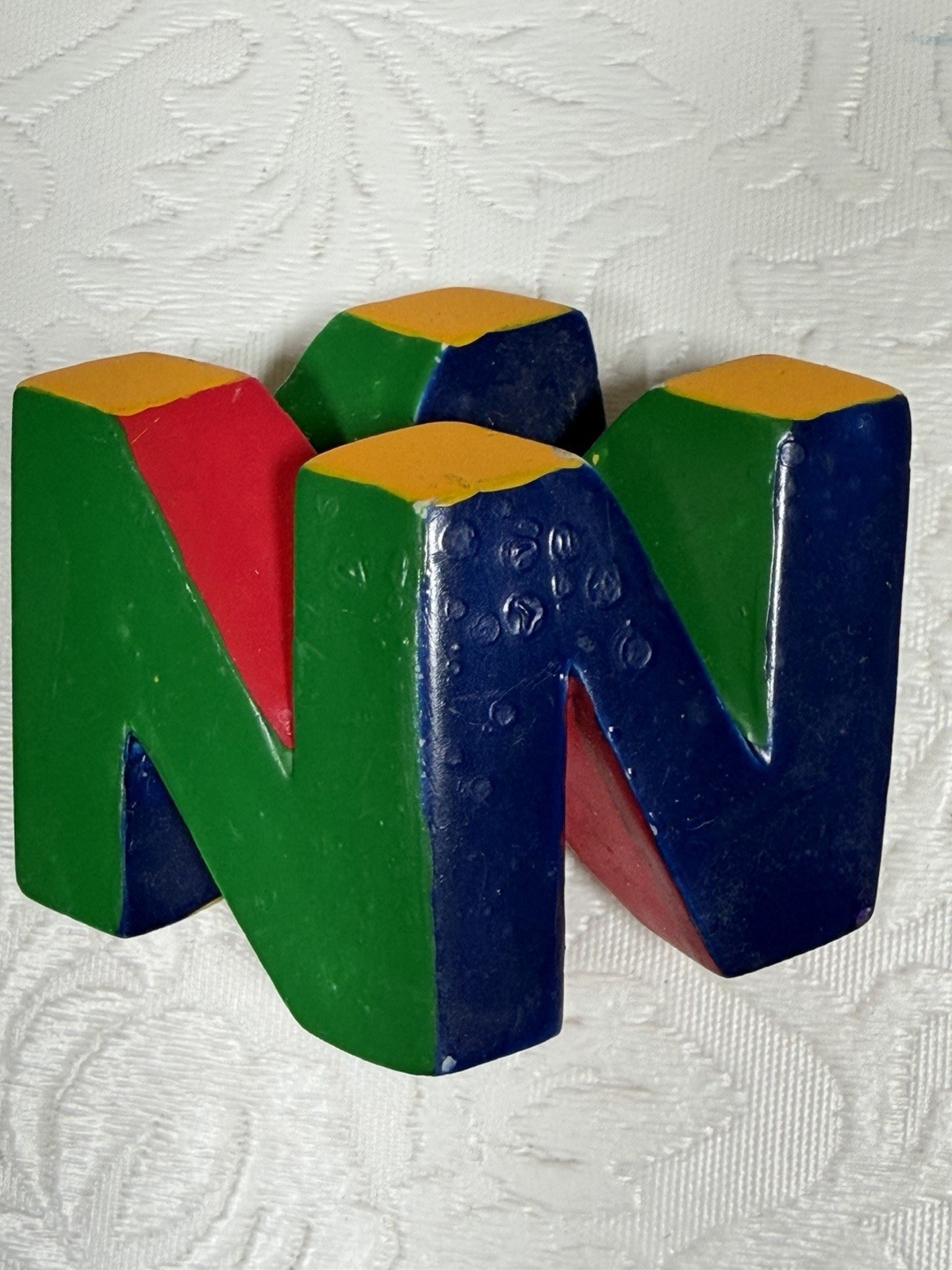 VTG 1997 Official Nintendo 64 3D Magnets Complete Set Mario N64 DK Bowser “READ”