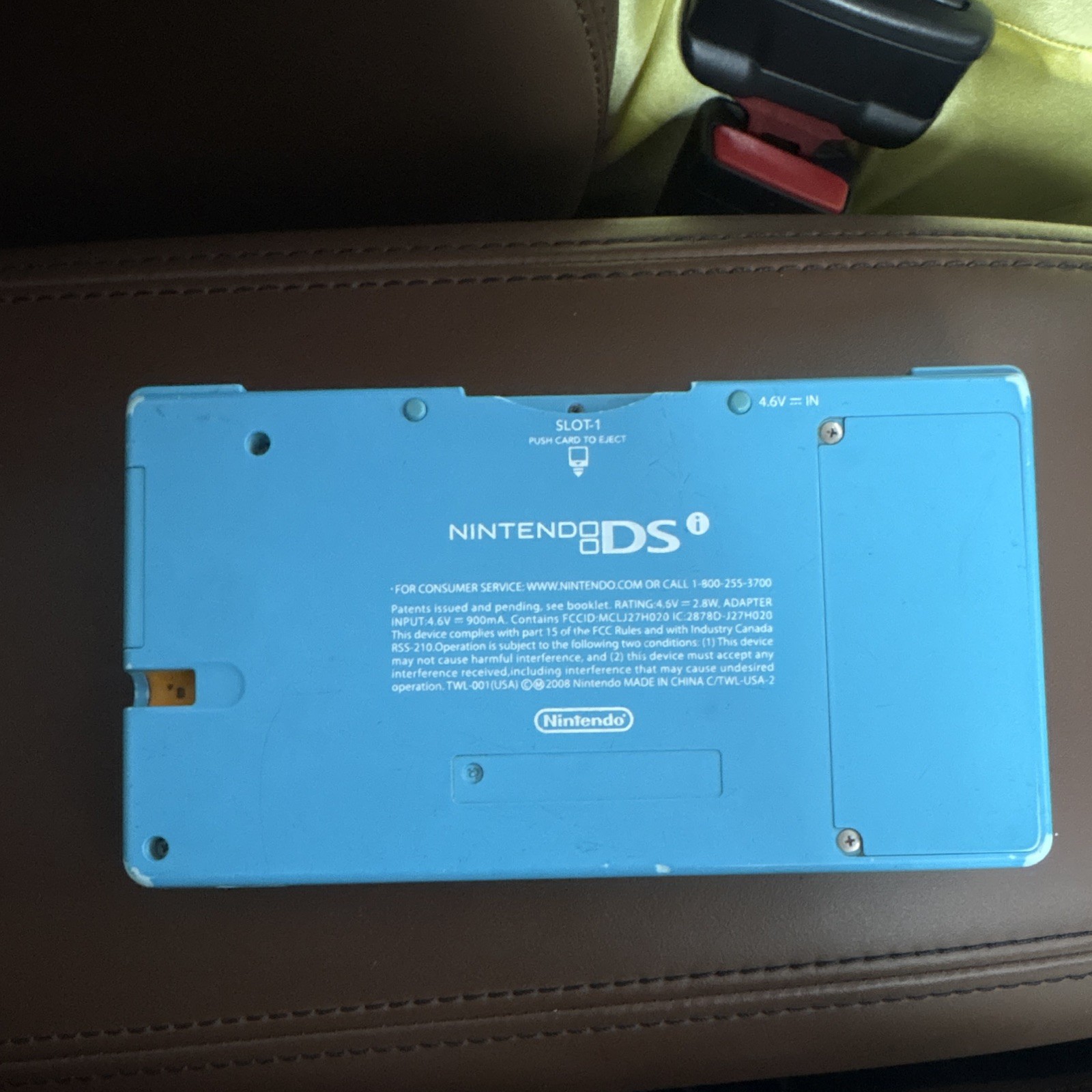 Nintendo DSi Blue Handheld System TWL-001 NTSC-U/C Wi-Fi 256MB