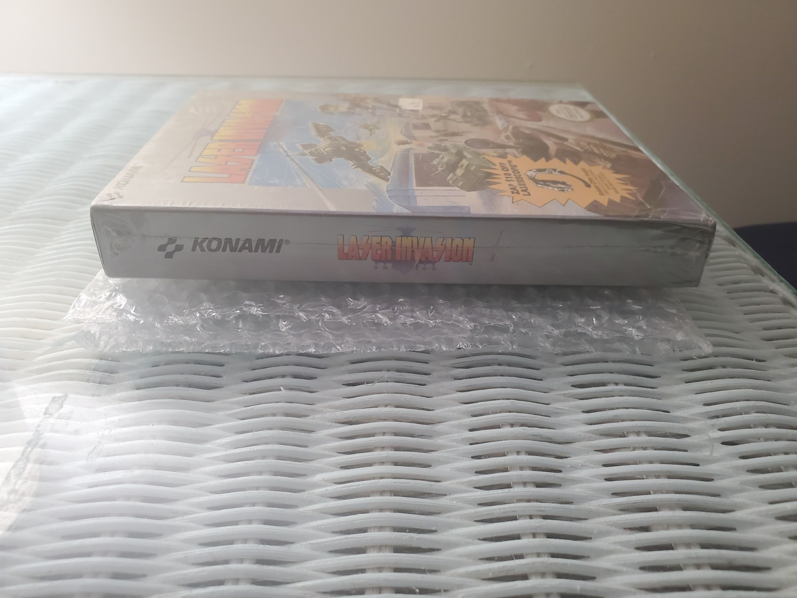 Konami Laser Invasion NES NTSC-U/C (US/Canada) Shooter 1991 Factory Sealed