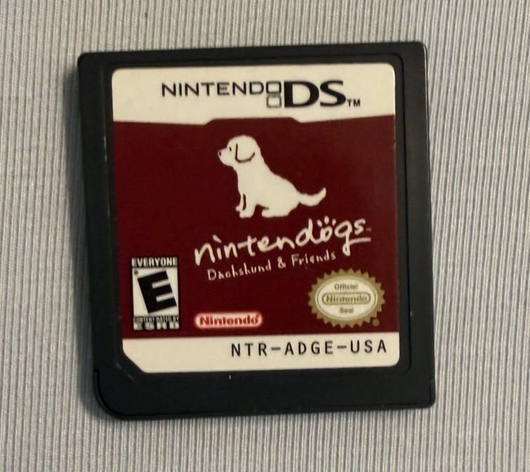 Nintendogs Dachshund & Friends Nintendo DS Authentic Cart Only Tested Working