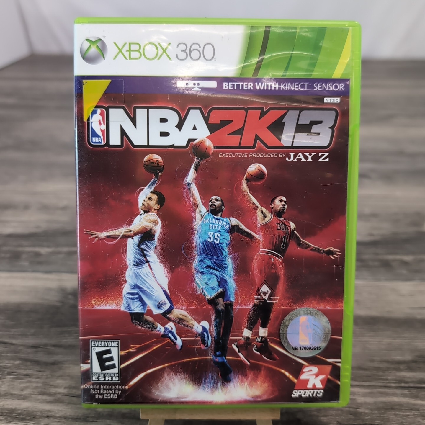 NBA 2K13 Xbox 360 Microsoft Video Game Complete With Music By Jay Z