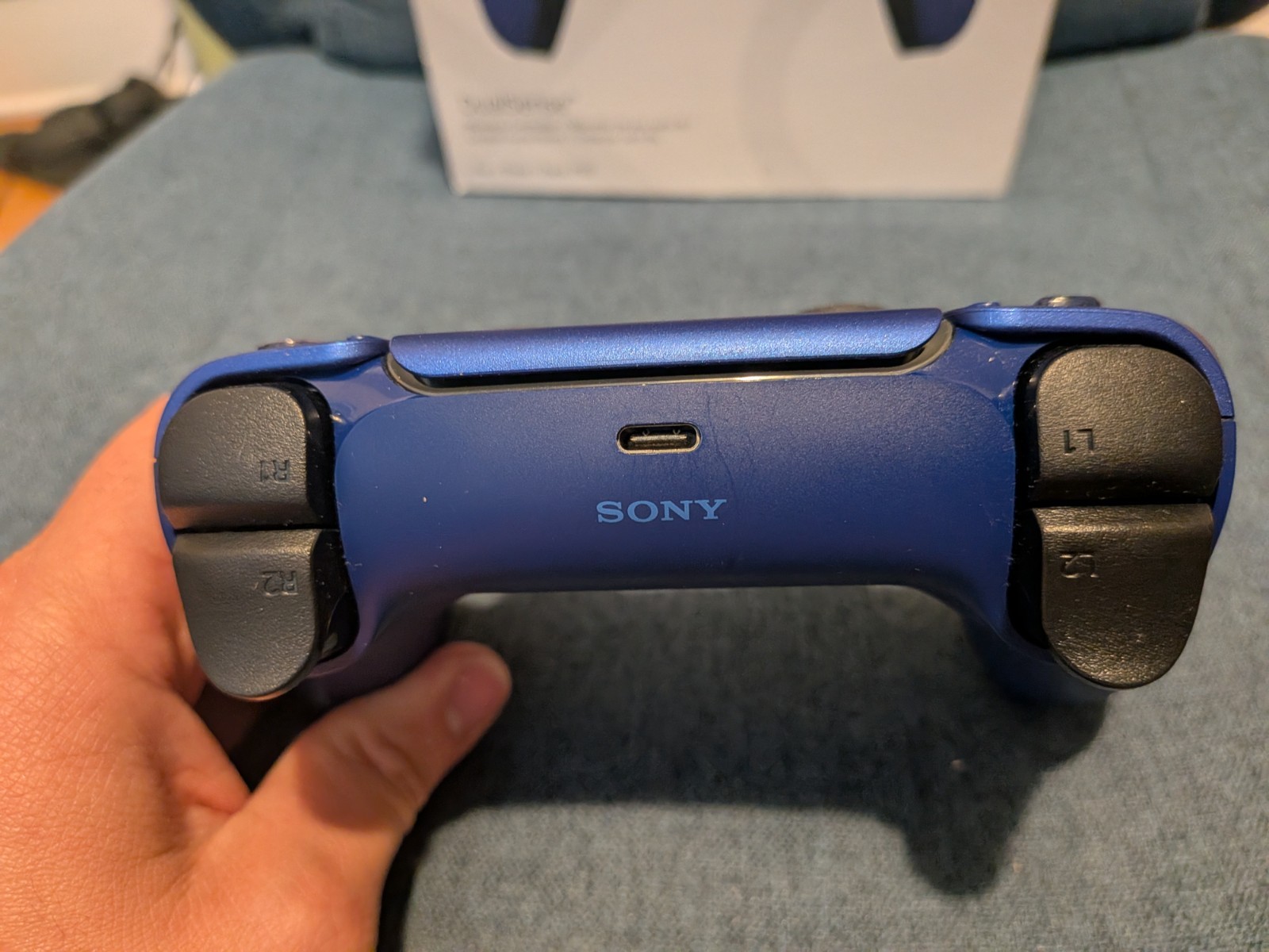 Sony DualSense Wireless Controller Blue/Black for PS5 USB-C CFI-ZCT1W