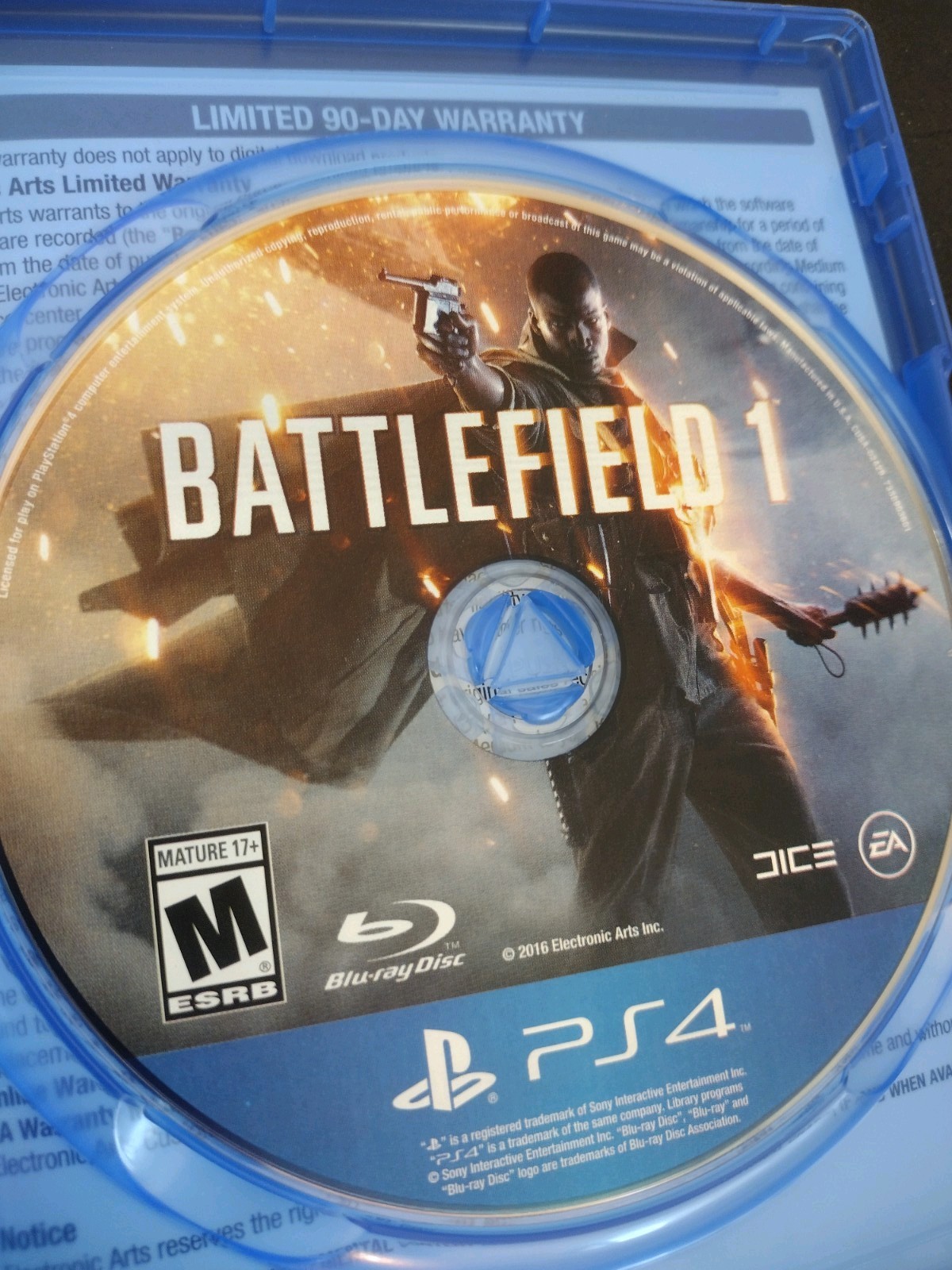 Battlefield 1 (PlayStation 4 PS4, 2016) COMPLETE IN BOX