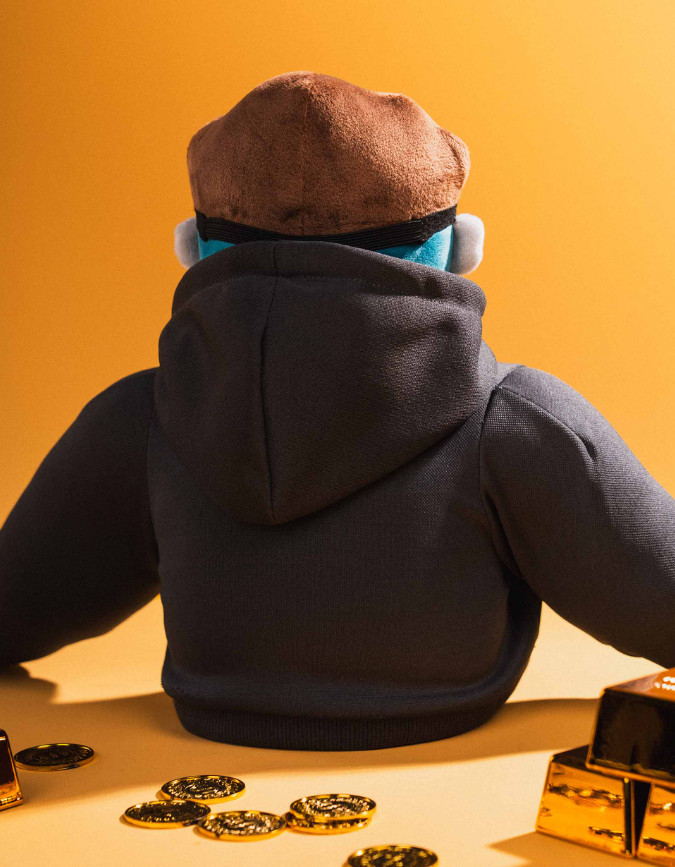 Official Gorilla Tag Plush LEMMING Monke Plushie Set +Game Code Juniper/Makeship
