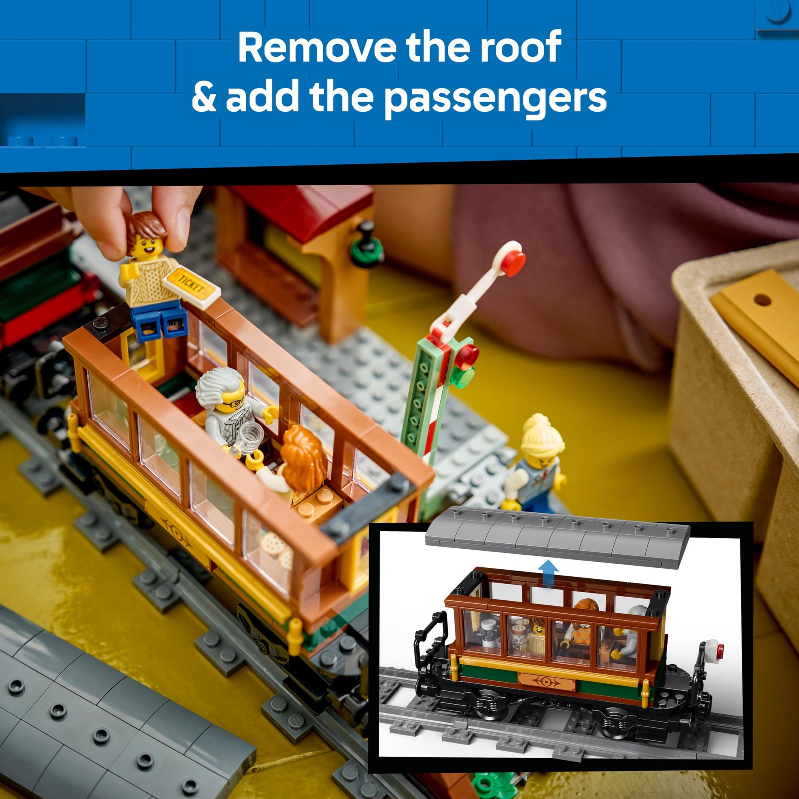 LEGO 60511 City Vintage Steam Train