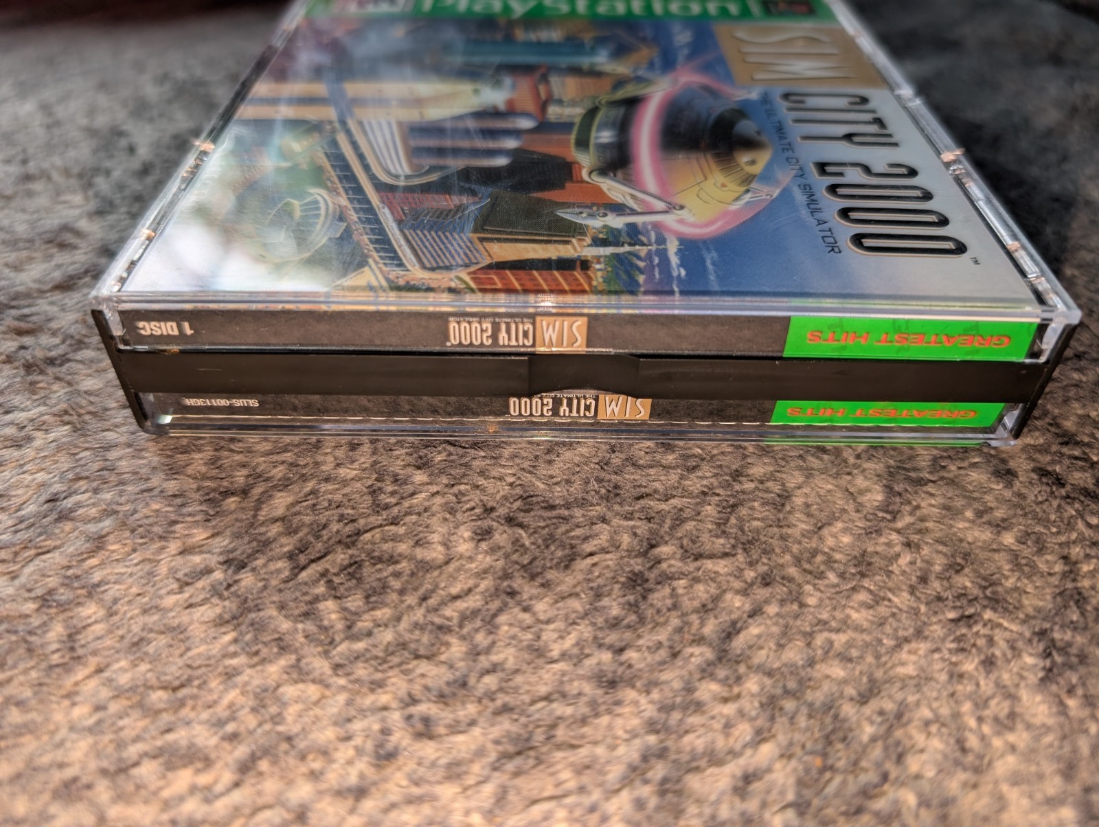 Sim City 2000 GH (Sony Playstation 1 PS1, 1996) CIB/Complete! Tested & Working!