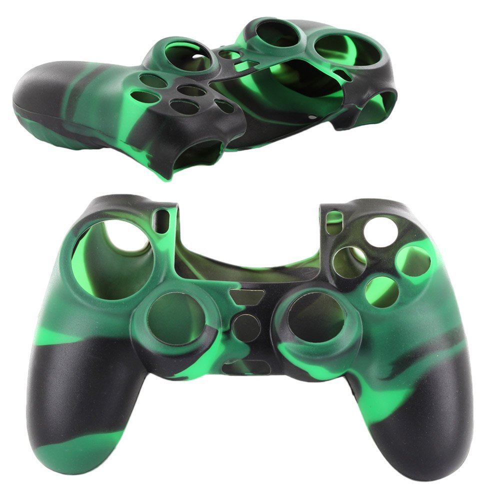 Silicone Rubber Soft Case Gel Skin Cover For Sony PlayStation 4 PS4 Controller