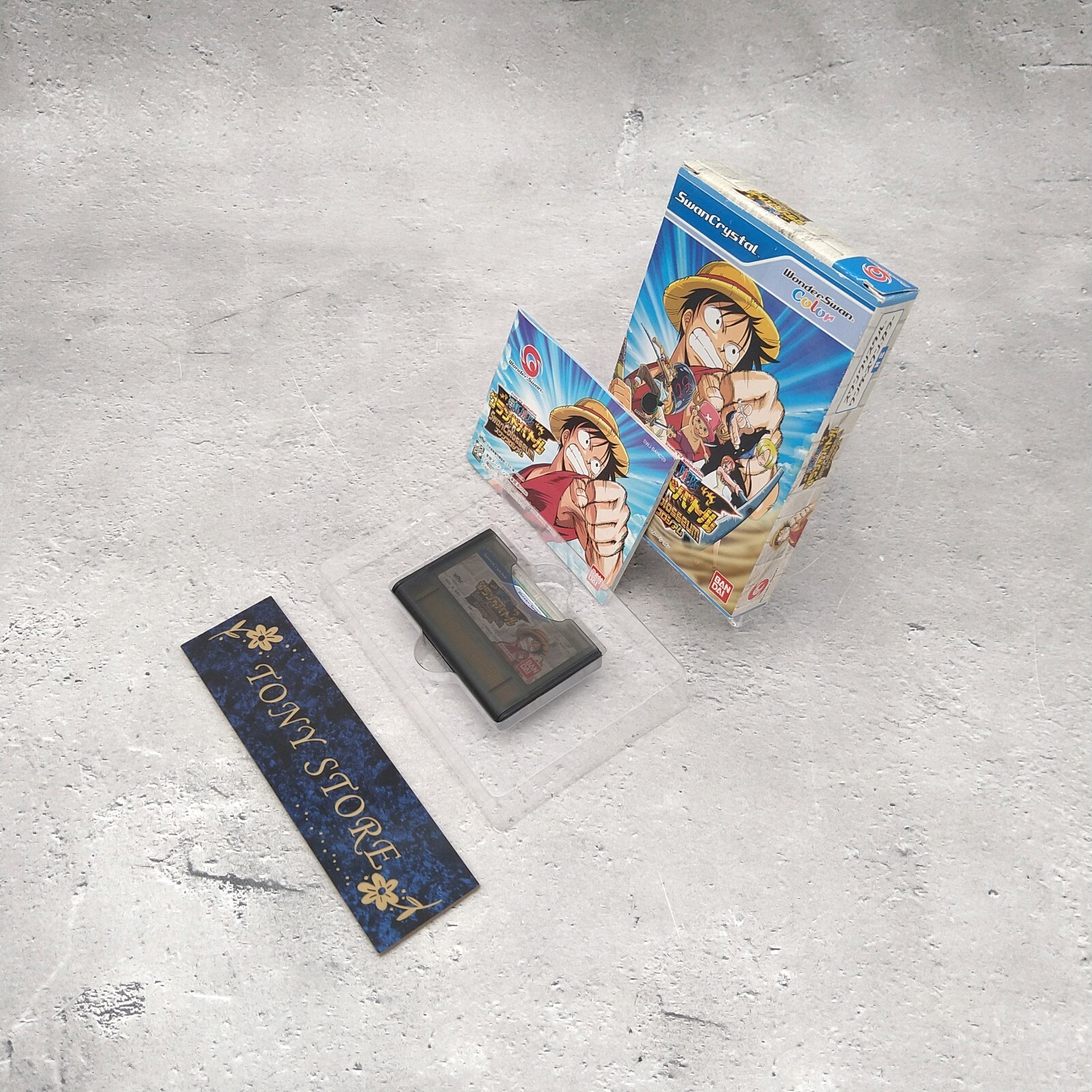 Bandai 2002 One Piece Grand Battle Swan Colosseum WonderSwan Color Retro Game