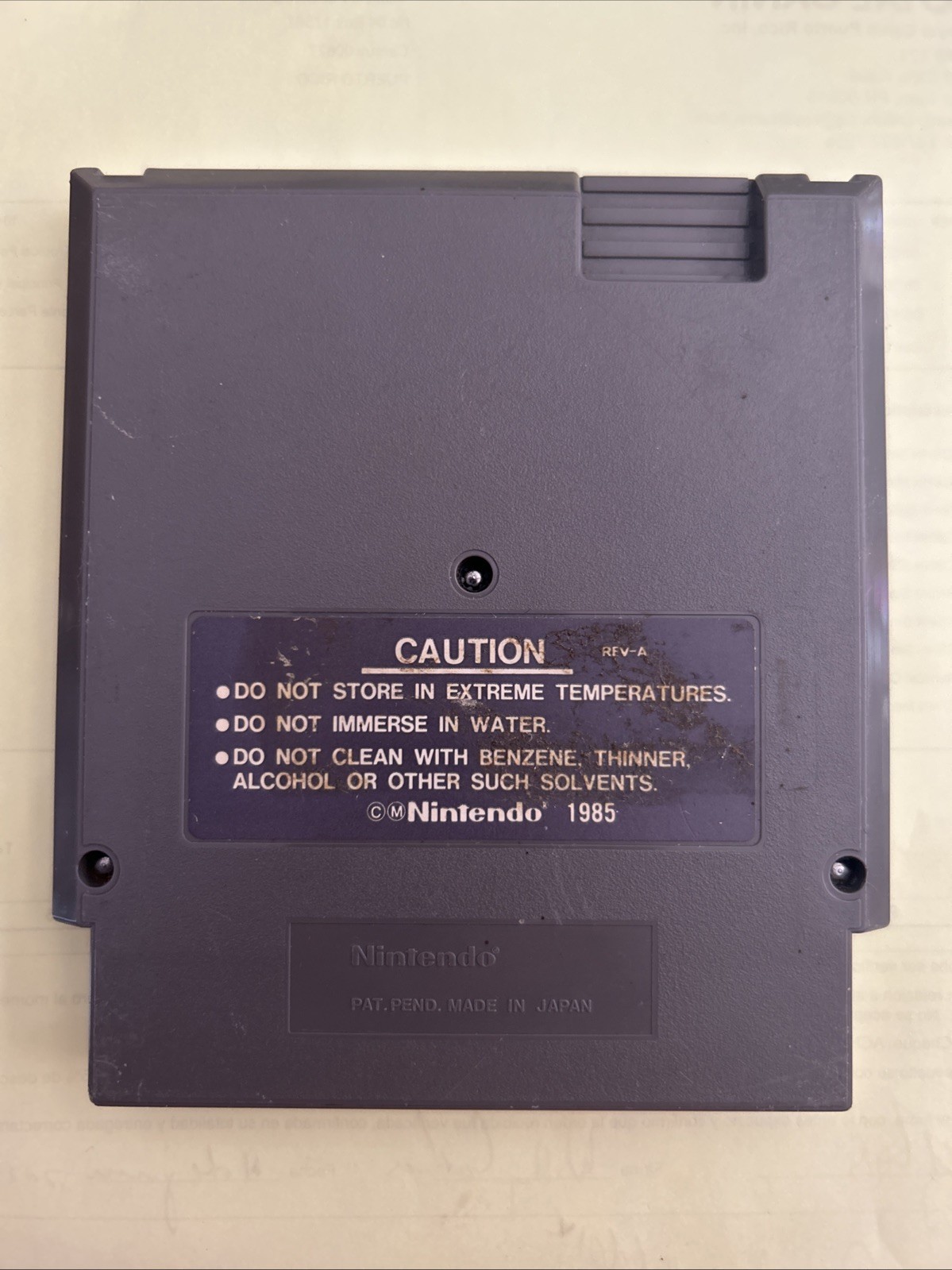 Guerrilla War Nintendo NES 1989 Game Cartridge No Green Oxide! Great Condition