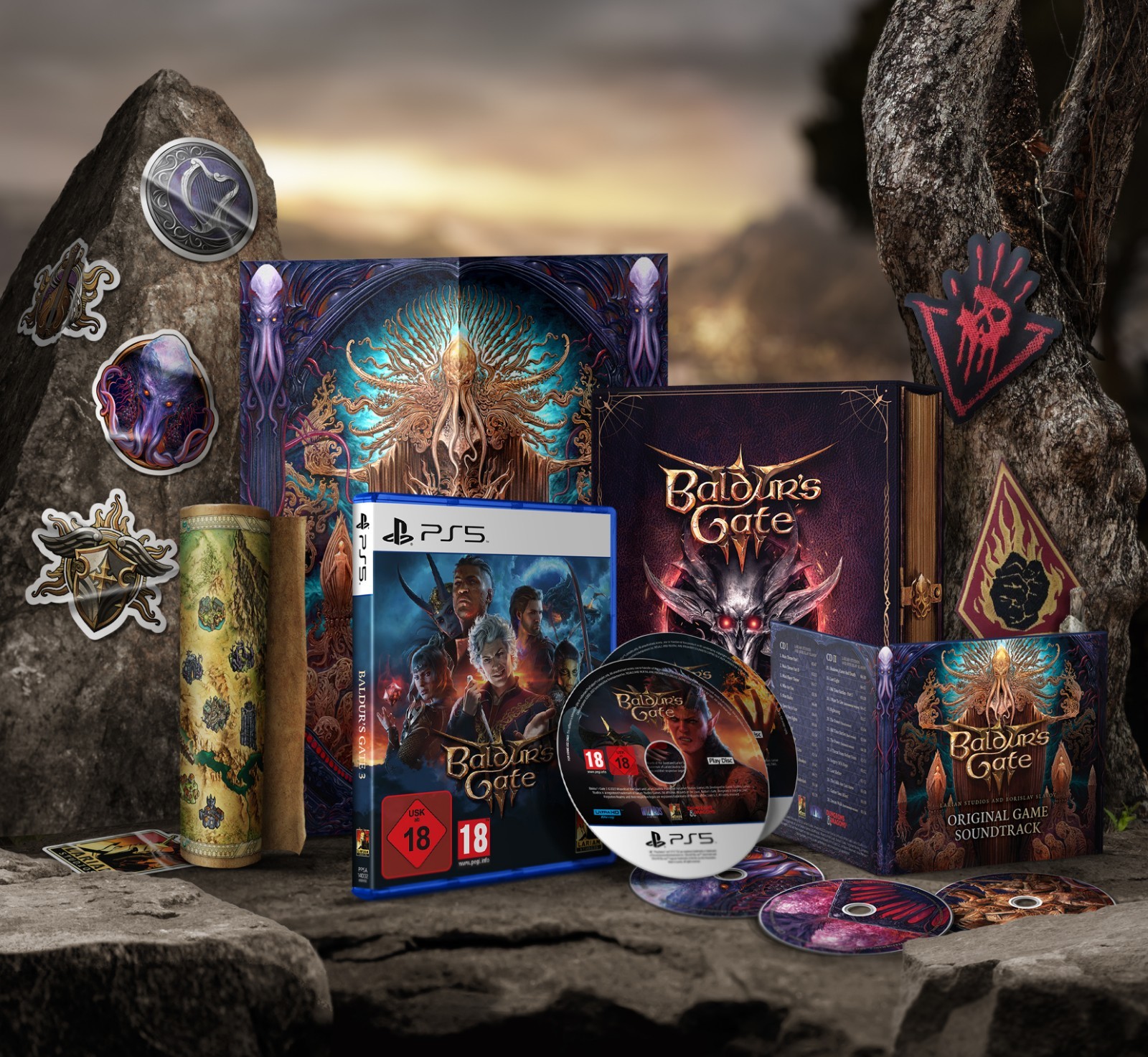 Baldur’s Gate 3 PlayStation 5 Big box Deluxe Edition PS5 EU VERSION