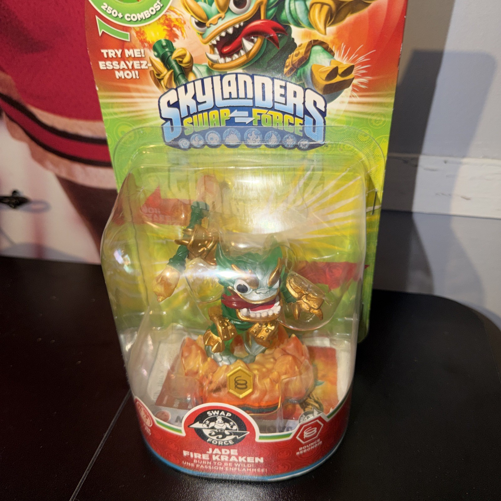Skylanders Swap Force – Jade Fire Kraken – New & Slightly Open