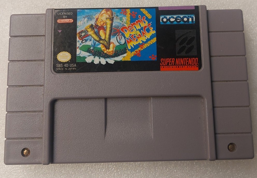 Dennis The Menace (Super Nintendo Entertainment System SNES) Tested