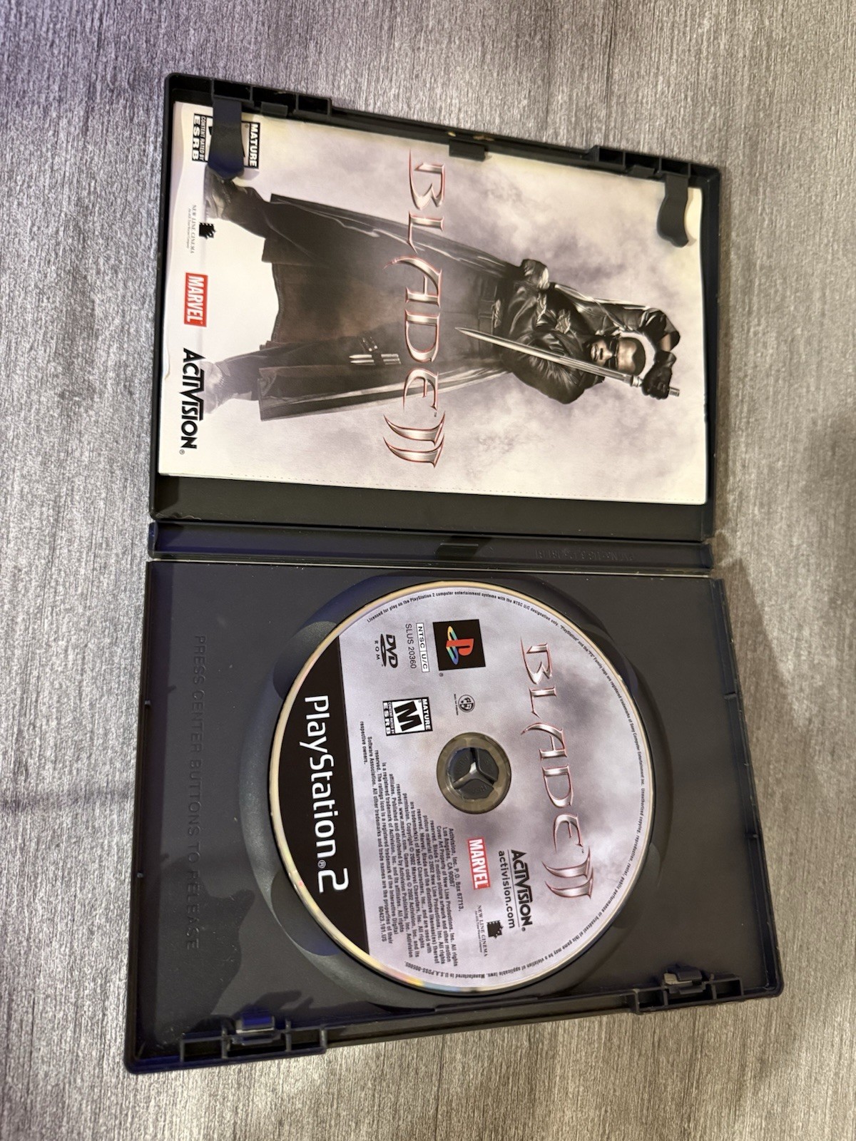 Blade 2 for PS2 PlayStation 2 Complete in Box