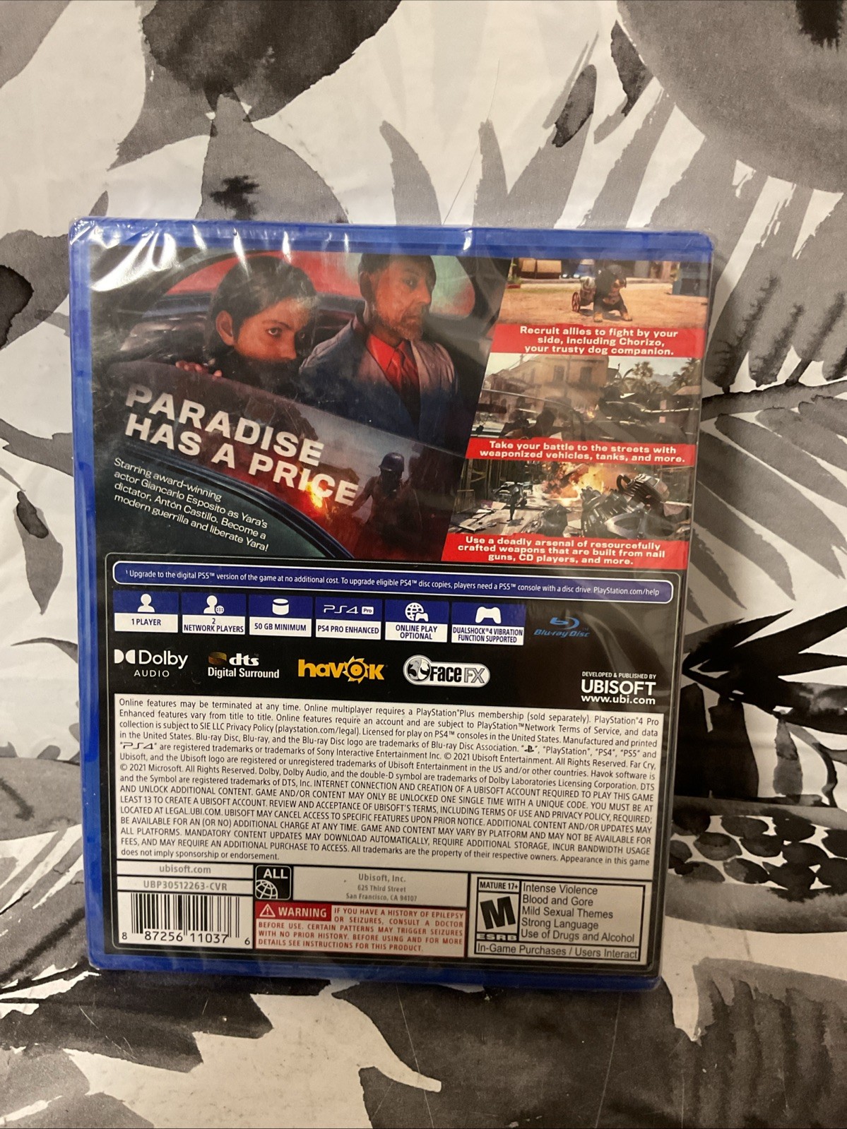 🌻 Far Cry 6 Sony PlayStation 4 PS4 PS5 Upgrade Available 🆕