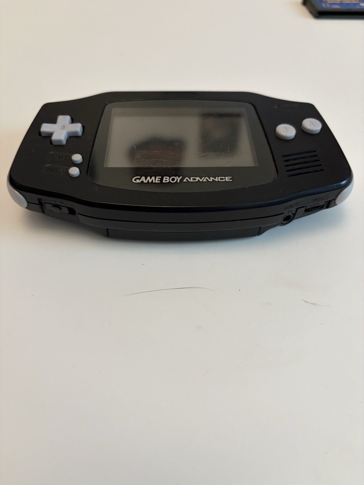 PROFESSIONALLY RESTORED OEM Game Boy Pocket Advance (Black) & Mario Kart!