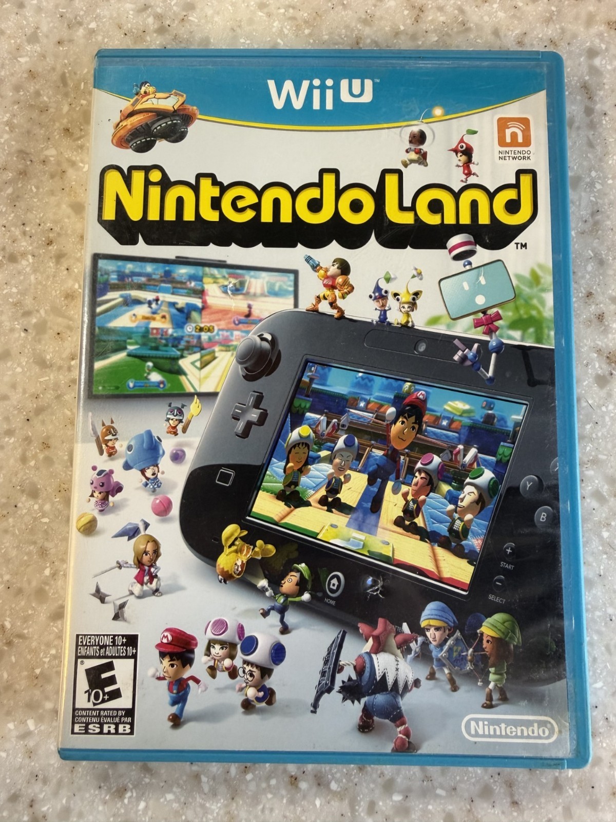 NINTENDO LAND WII U NINTENDO WIIU WII U GAME, MANUAL & CASE COMPLETE