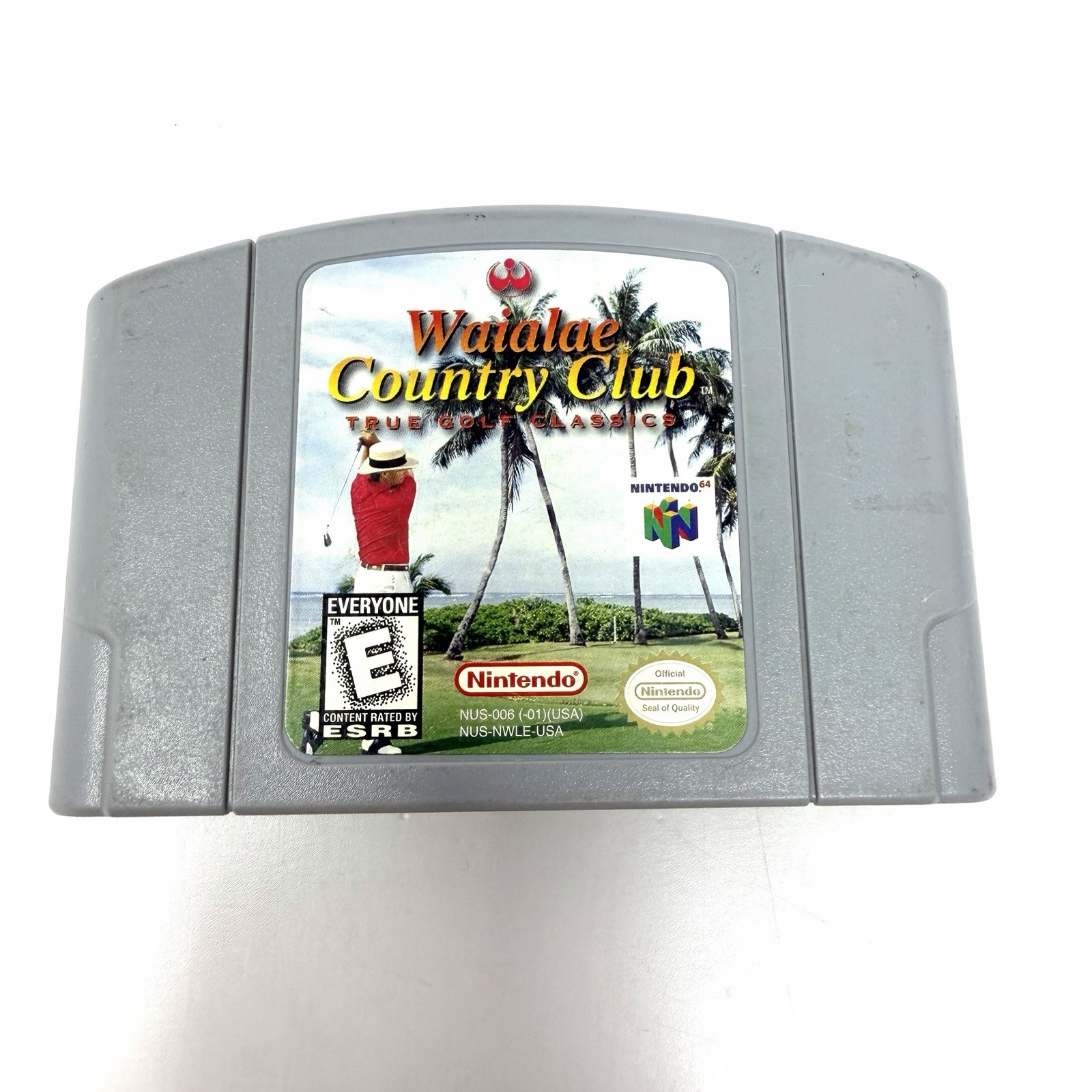 Lot Of 3 Nintendo 64 Games NHL Breakaway 98 Kobe NBA Courtside Waialae Golf