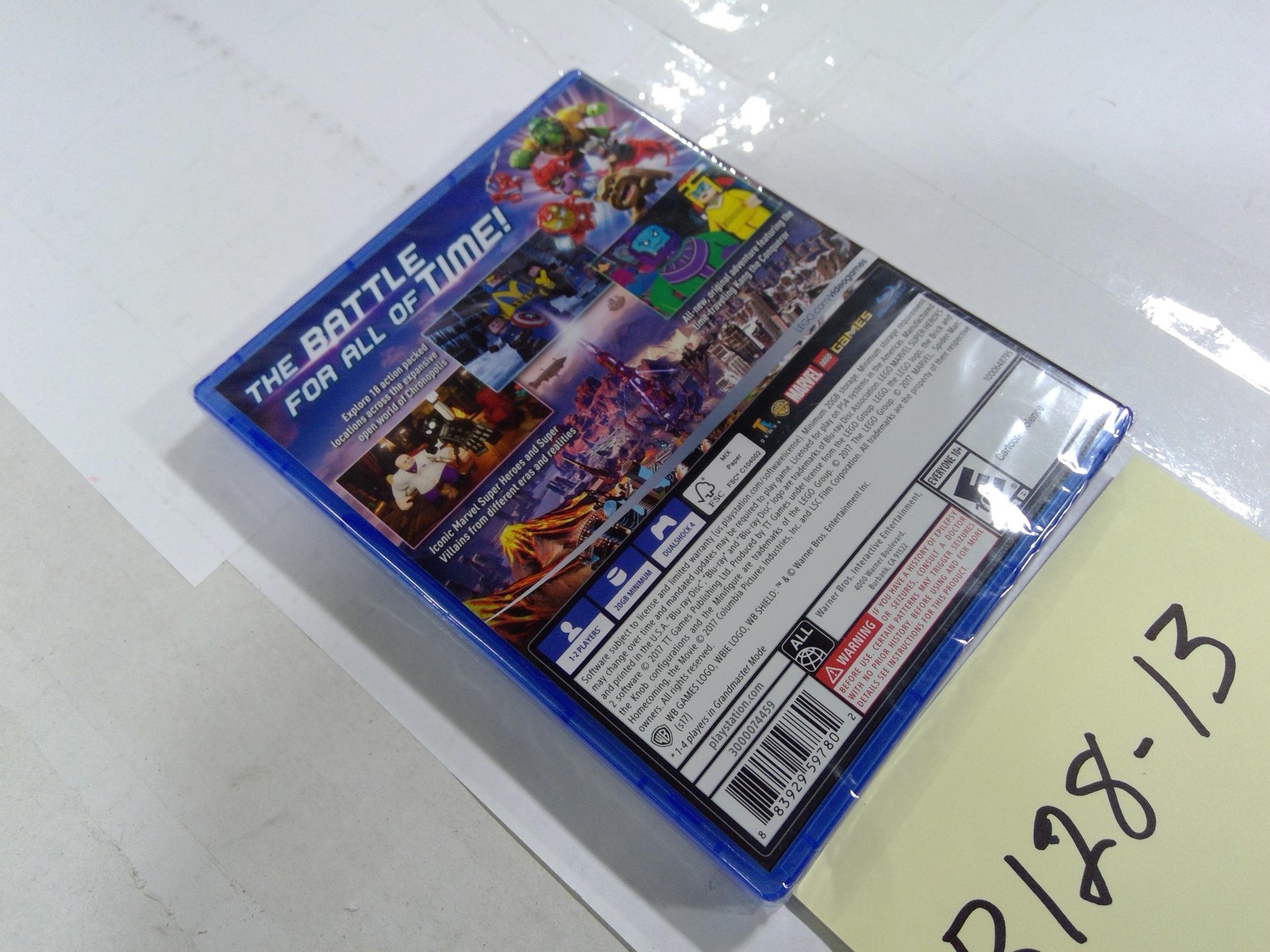 LEGO Marvel Super Heroes 2 PS4 Video Game New Sealed WB Games E10+ Family Kids