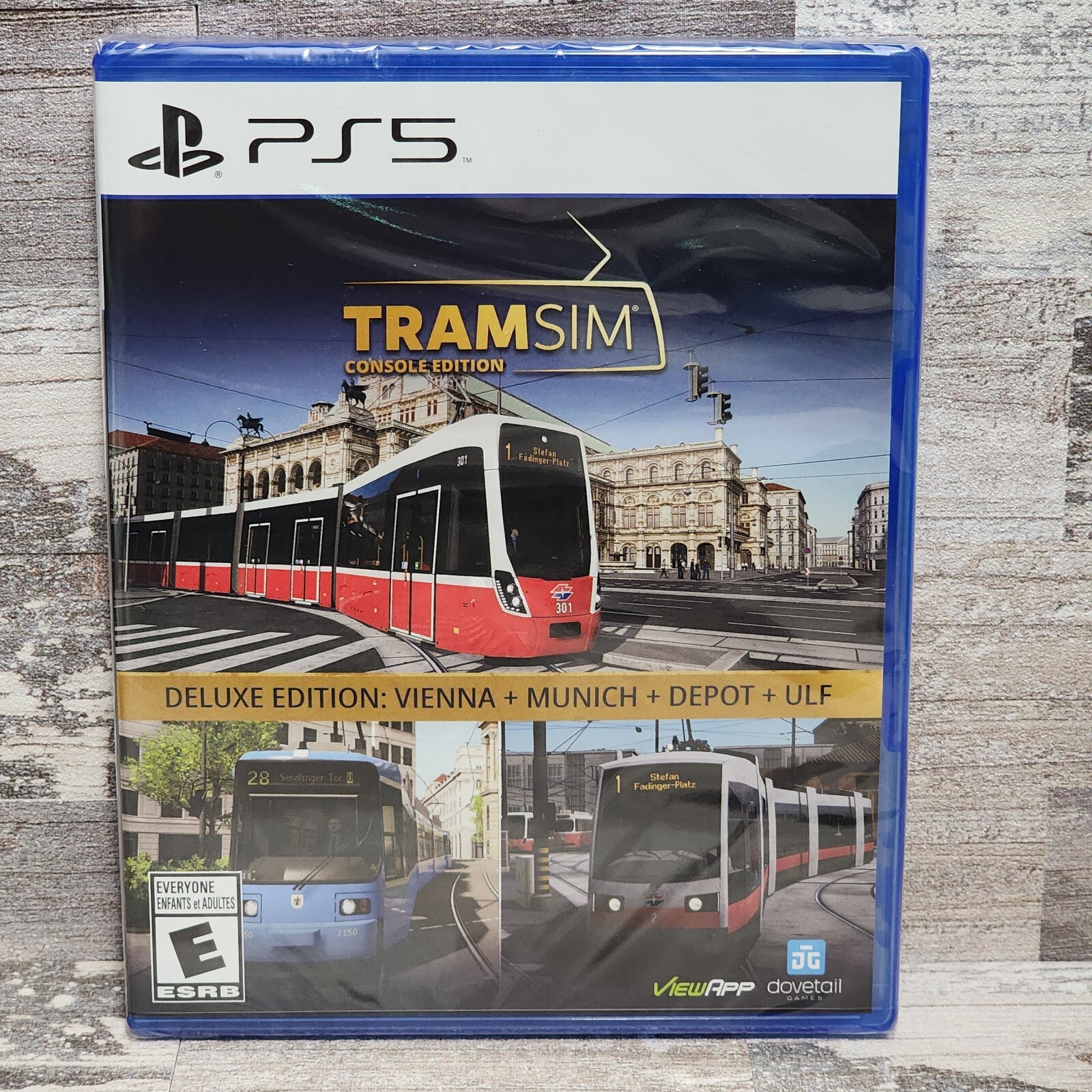 TramSim Deluxe Edition (PS5, Sony Playstation 5) Brand New – Simulation Game