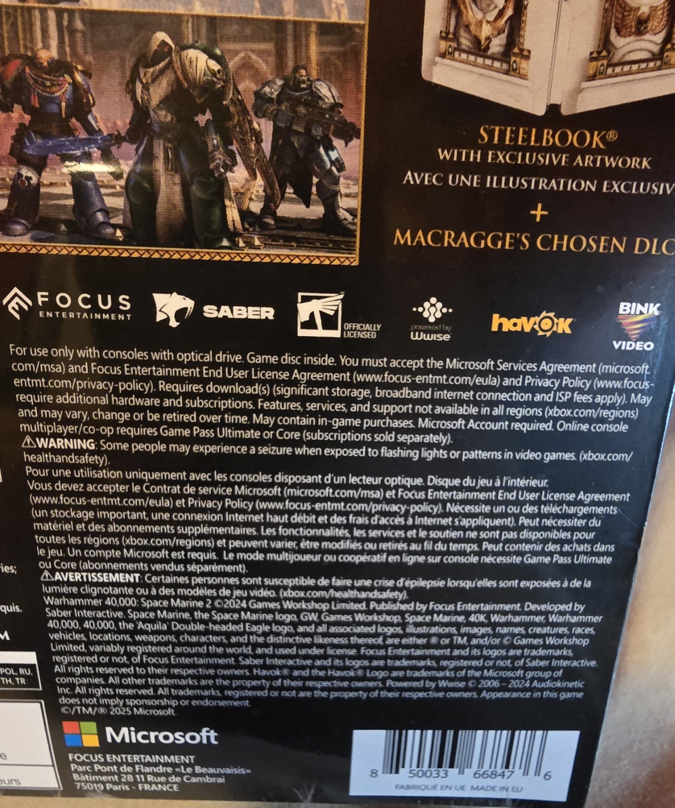 Warhammer 40K: Space Marine 2 – Ultima Limited Edition [XBOX SERIES X] BRAND NEW