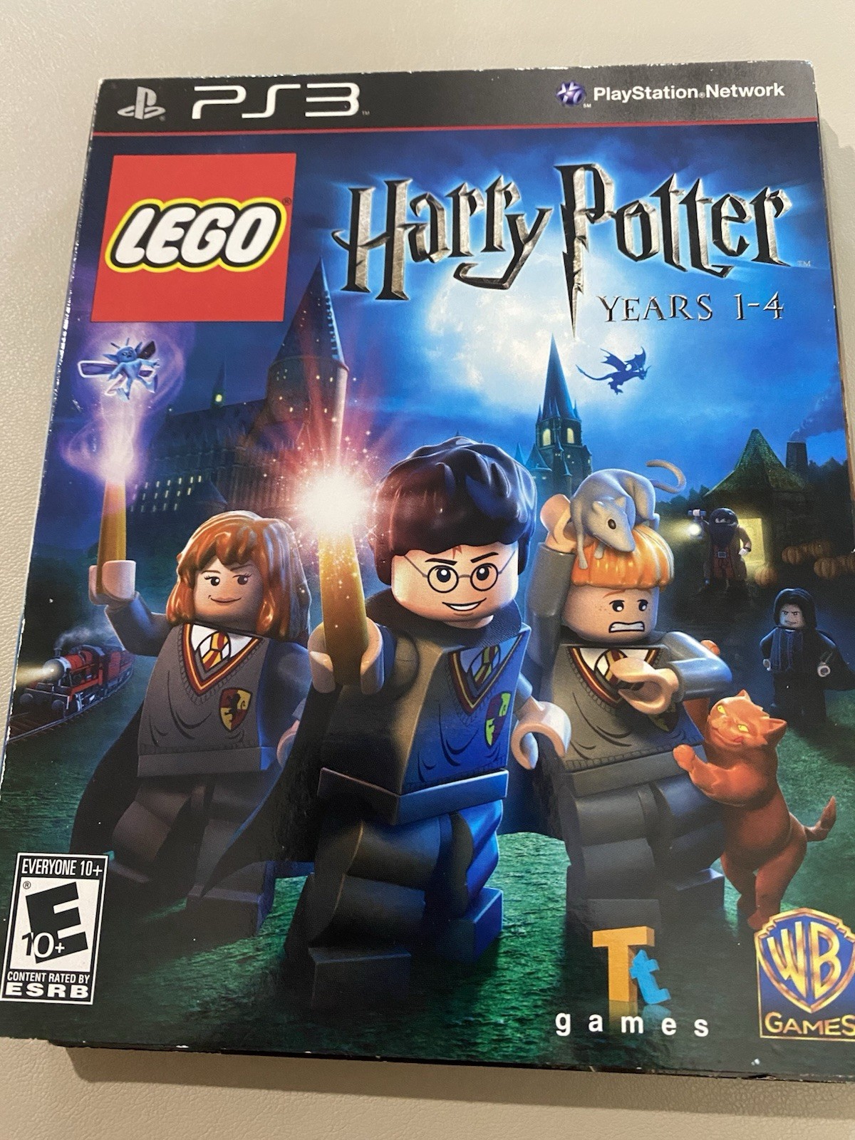 LEGO Harry Potter: Years 1-4 Sony PS3 Complete w Game and Movie- Rare Edition