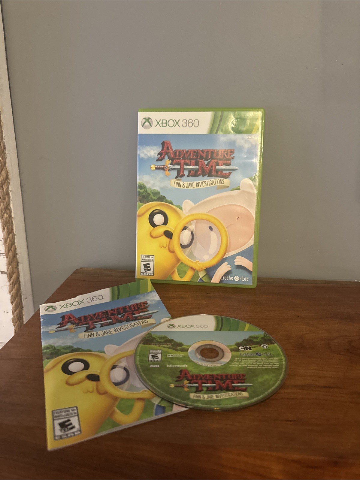Adventure Time: Finn & Jake Investigations (Xbox 360, 2015) Complete Tested