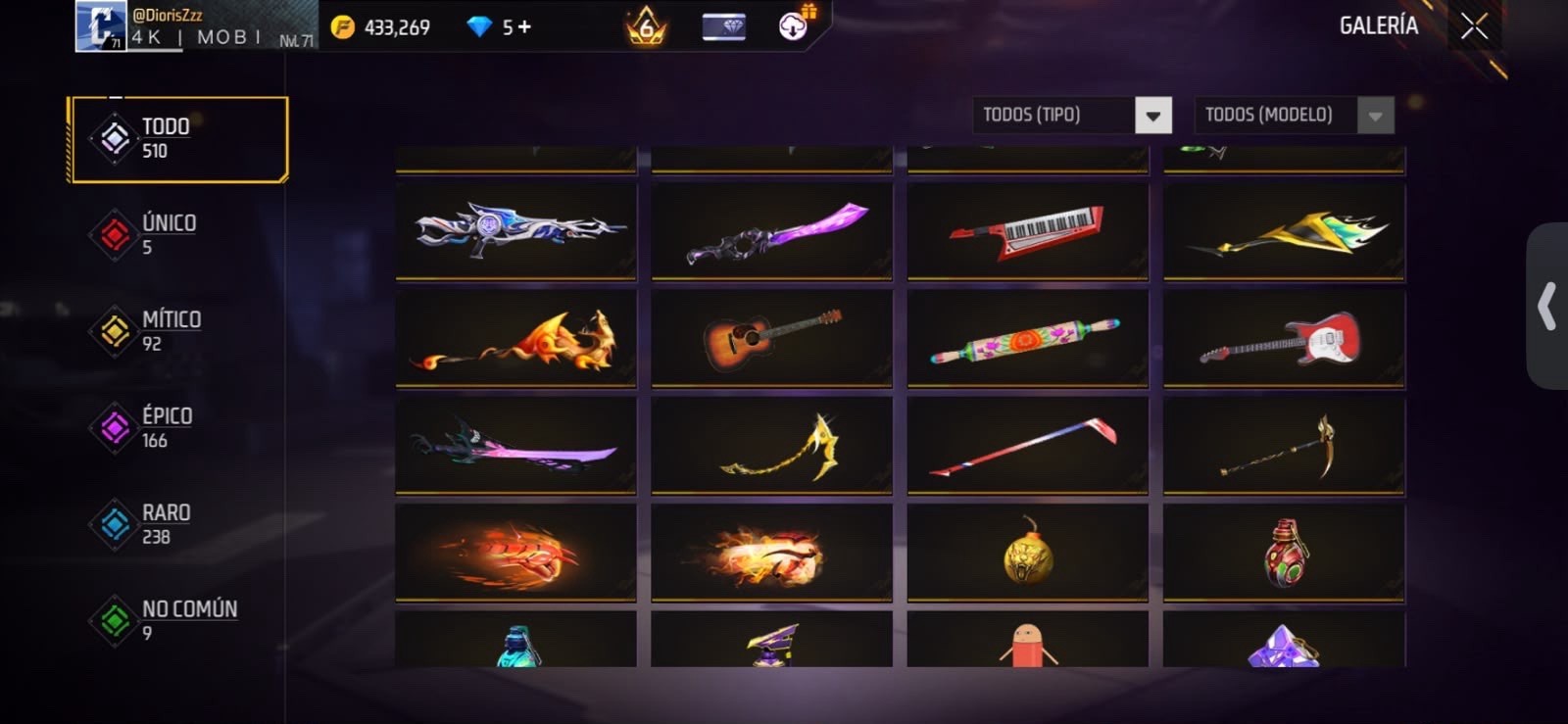 Free Fire Mobile Game Account, BTS Skins, Weapons, Medals, Digital