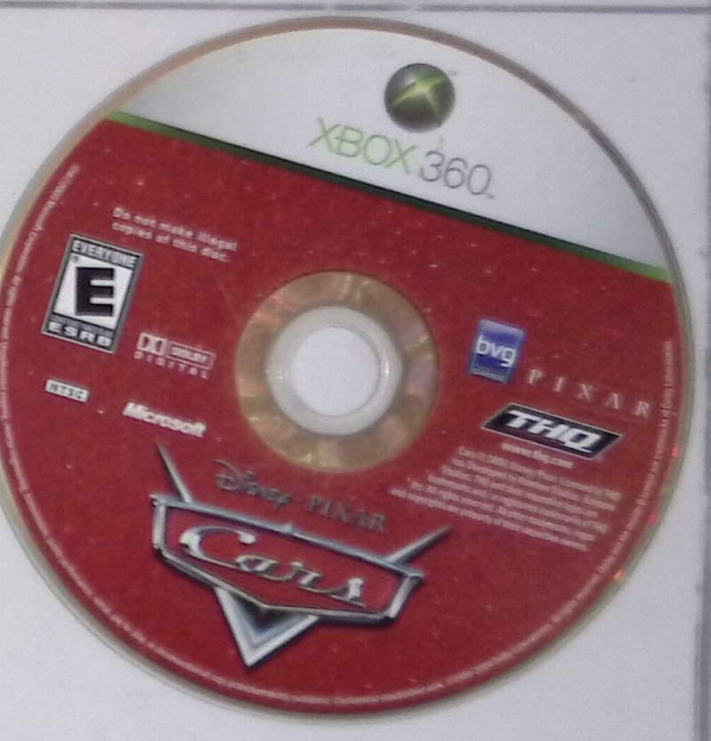 Cars Disney Pixar Xbox 360