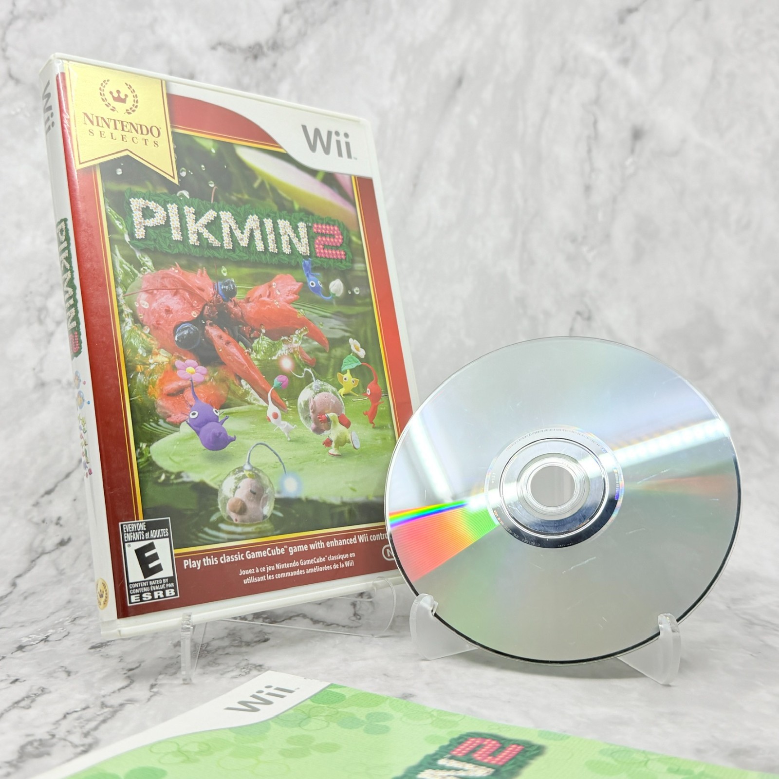 Pikmin 2 (Nintendo Wii, 2012) CIB Complete Tested
