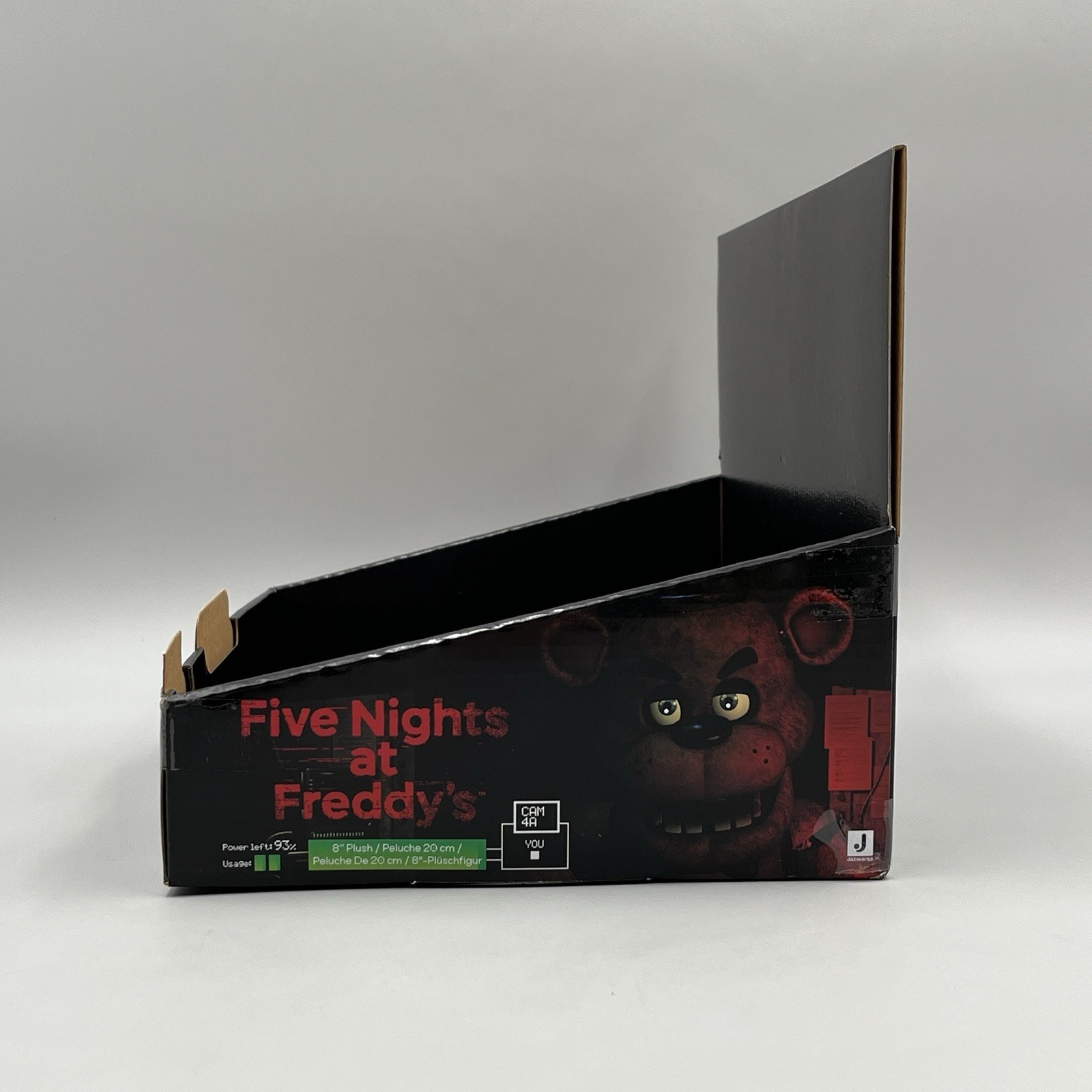 Five Nights at Freddy’s FNAF Jazwares Glow Eyes 8” Plush Display BOX ONLY