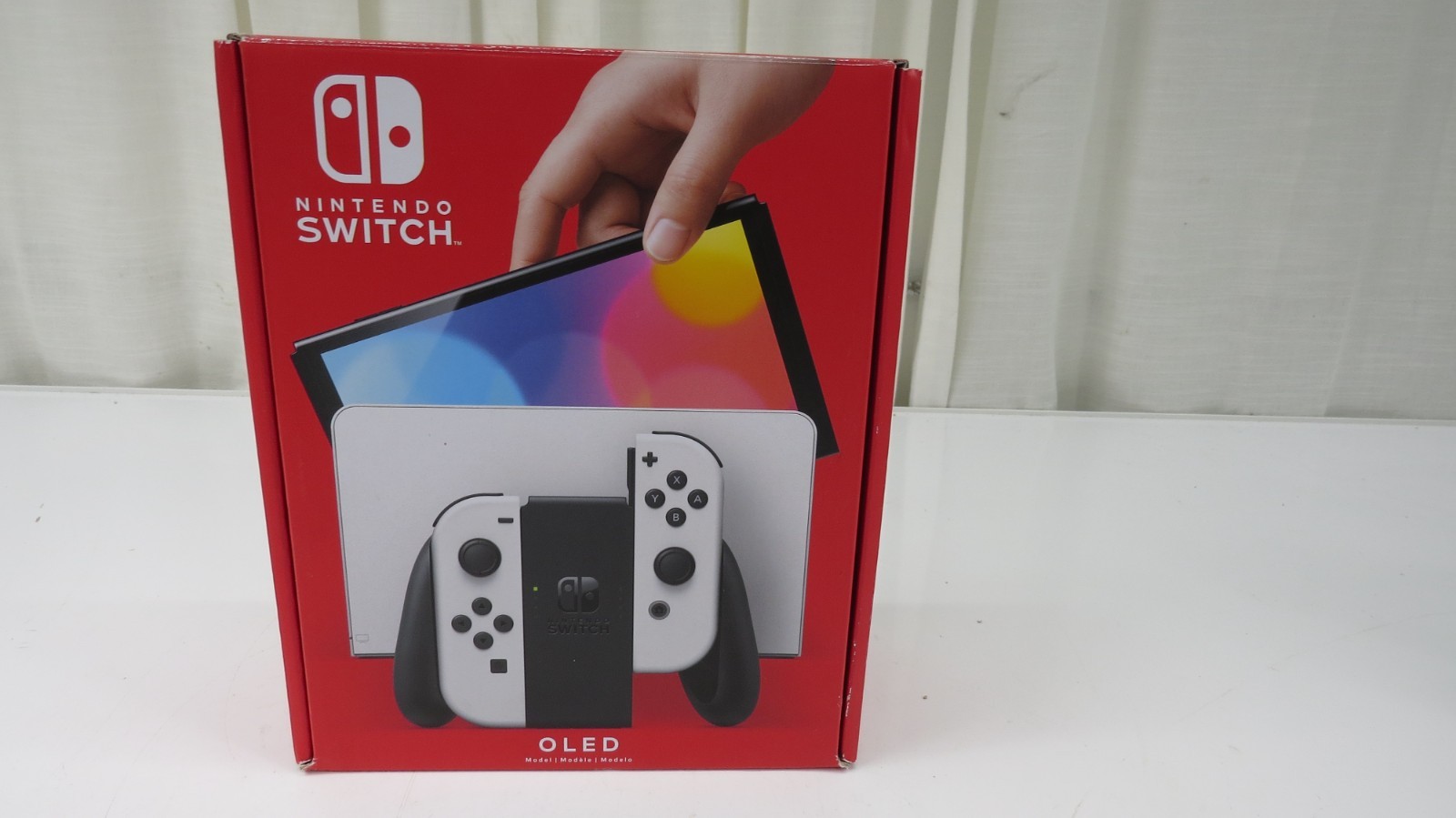 Nintendo Switch OLED 64GB White Game System Bundle W/Dock, Power, HDMI, Joy-Cons