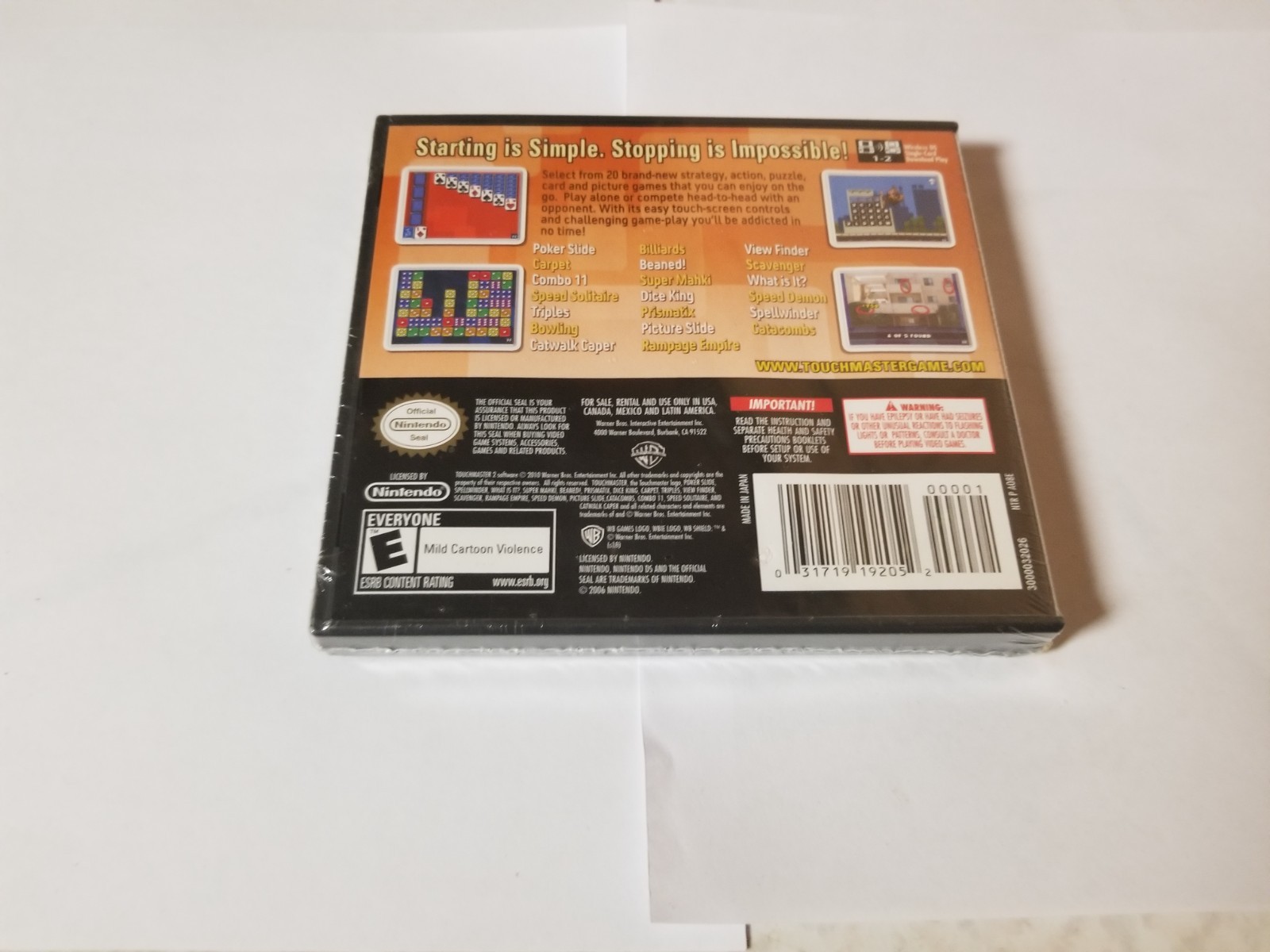 Touchmaster 2 Nintendo DS new