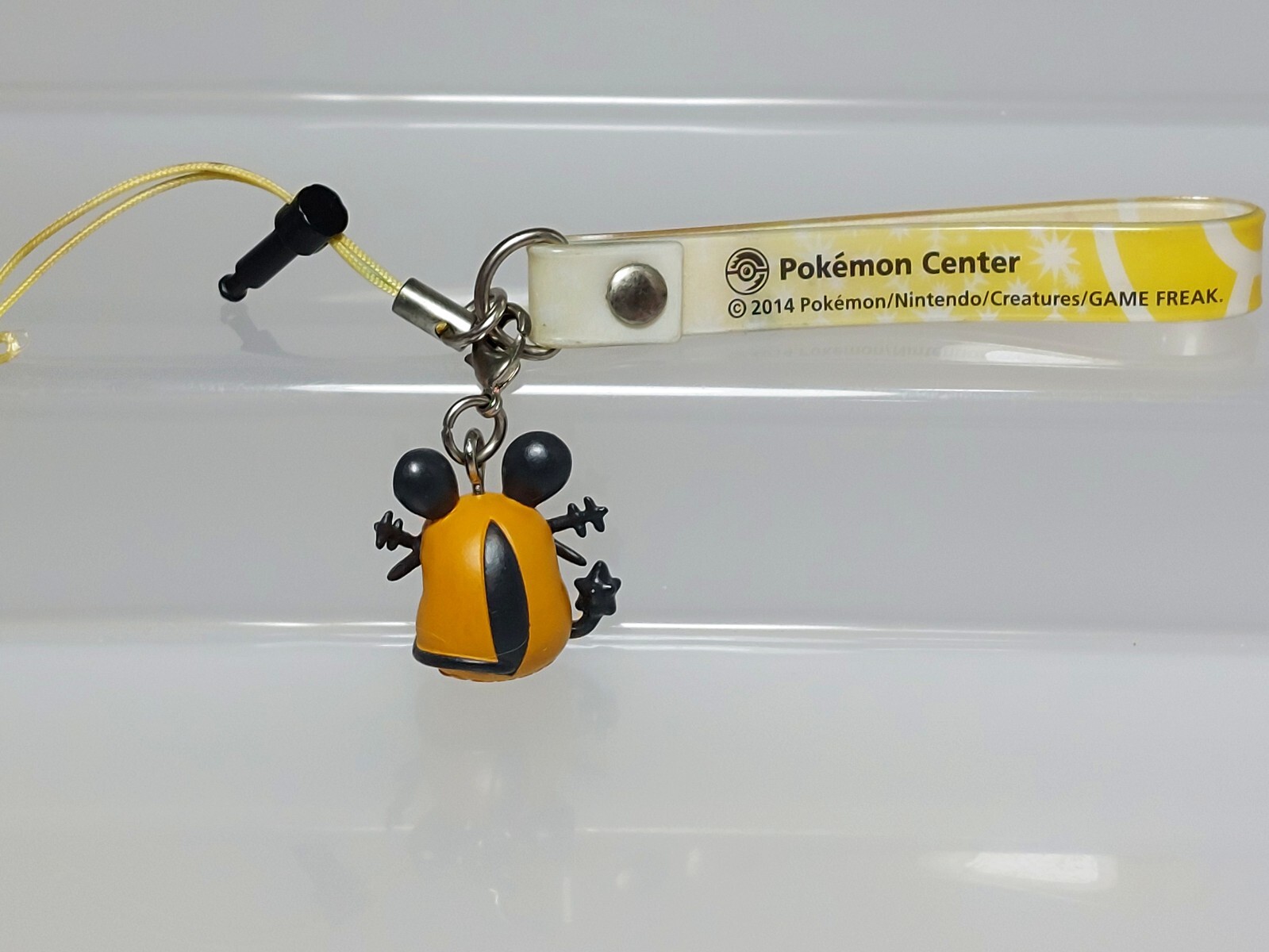 Pokemon Center Japan 2014 Dedenne Figure Charm Strap T08 0.9in