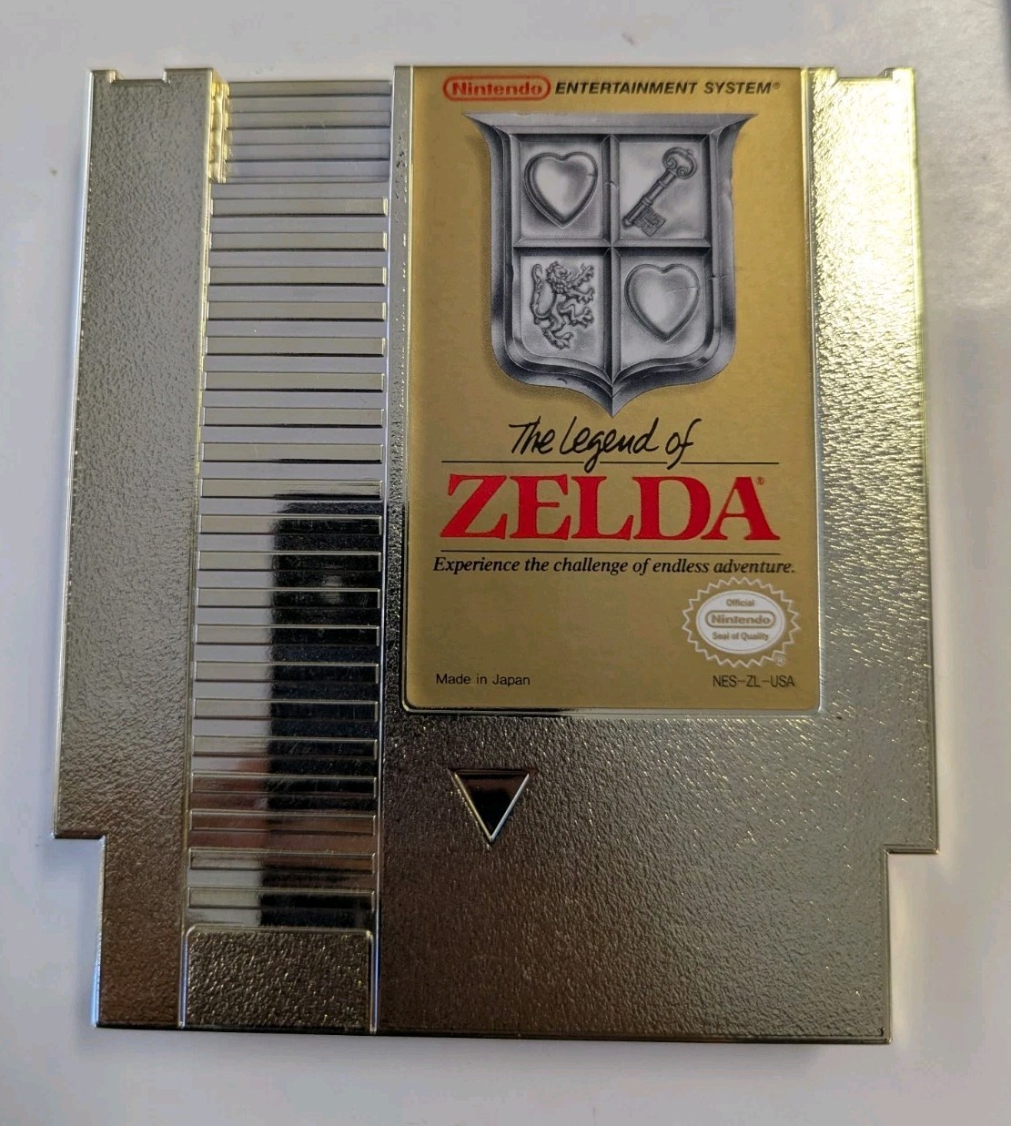 NINTENDO THE LEGEND OF ZELDA IN BOX GOOD NO BOOKLET TESTED.