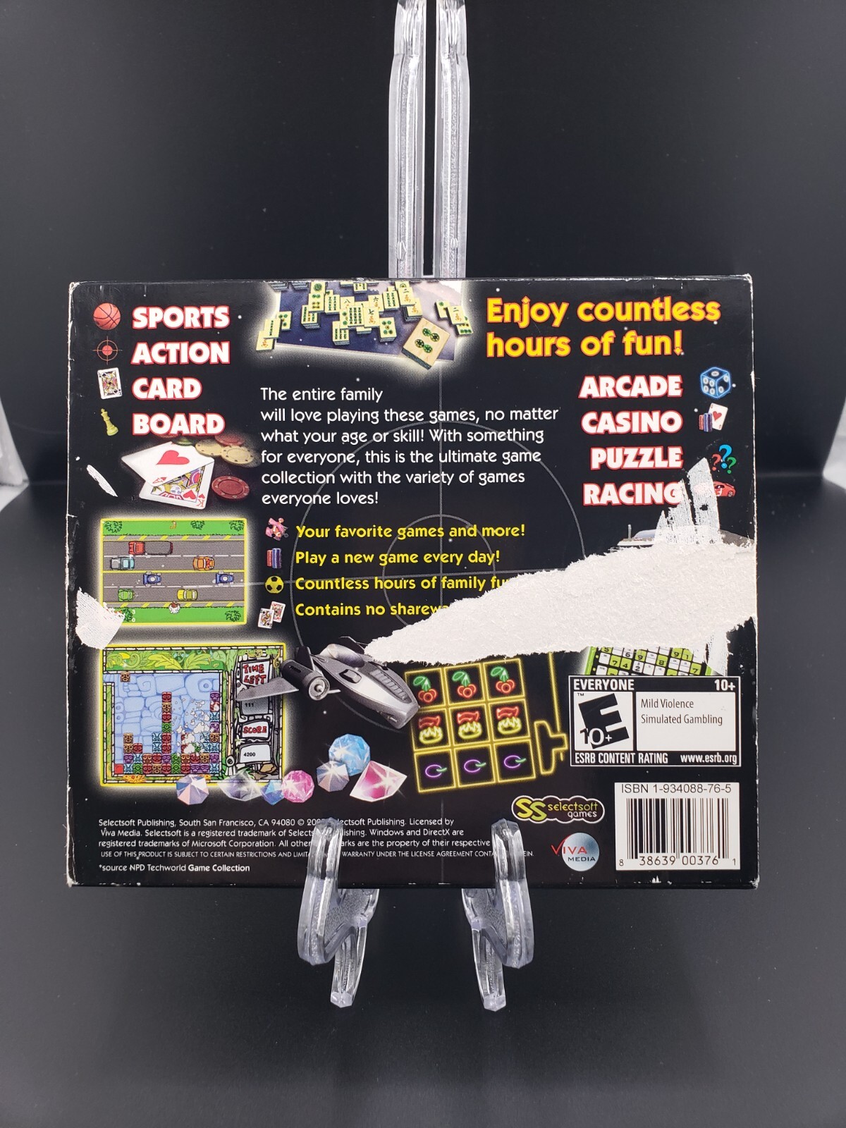 15,000 Games (Arcade Casino Racing Action Sports Card) PC – Tested