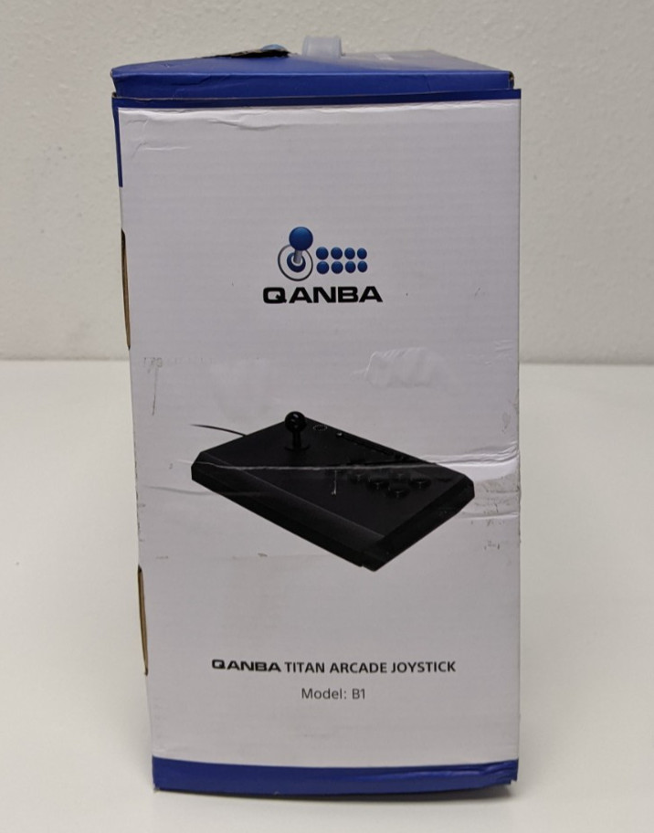 Qanba B1 Titan Wired Arcade Joystick for PlayStation 5/4 and PC