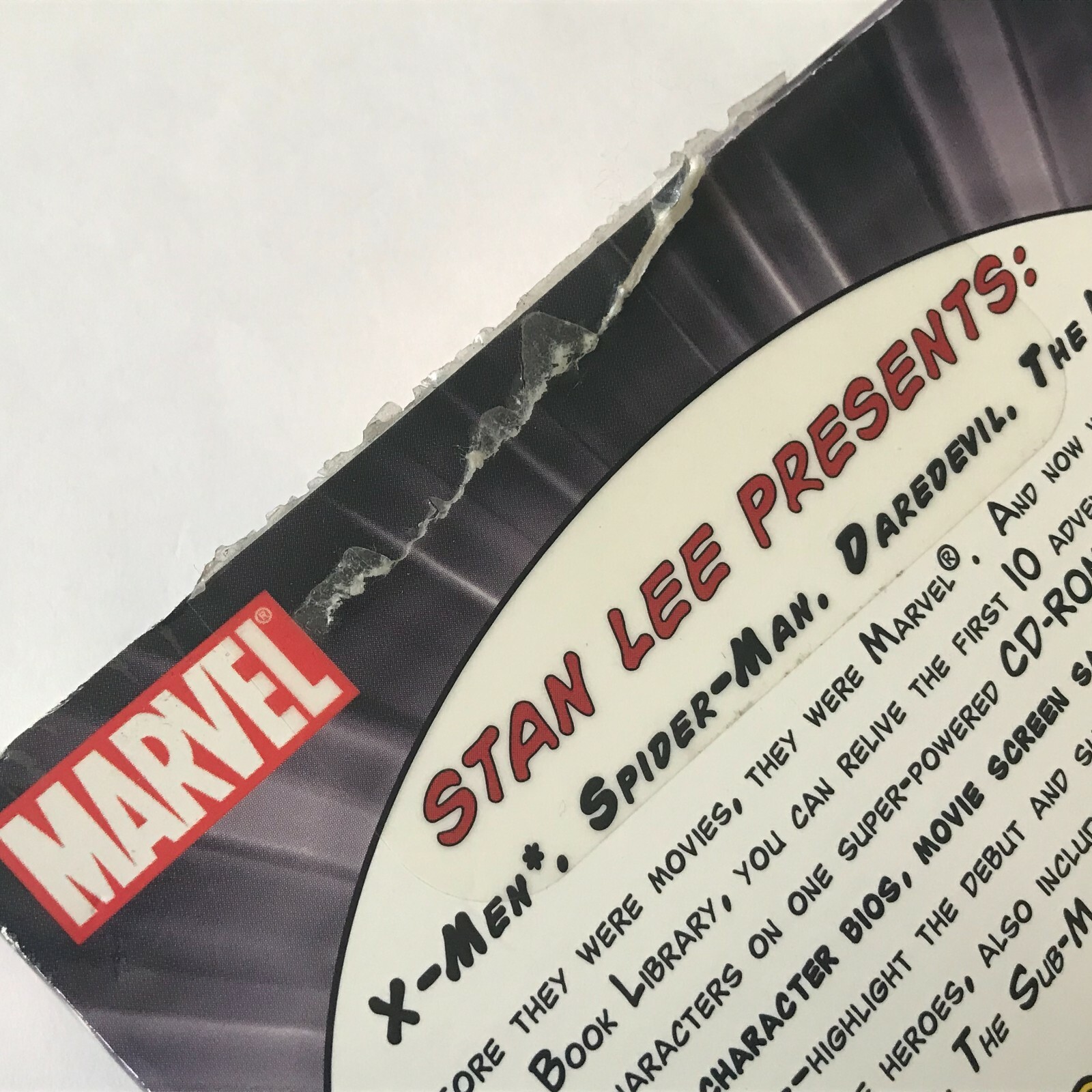 Marvel Comic Book Library Collector’s Edition Vol. 1 PC CD-ROM Used with Box