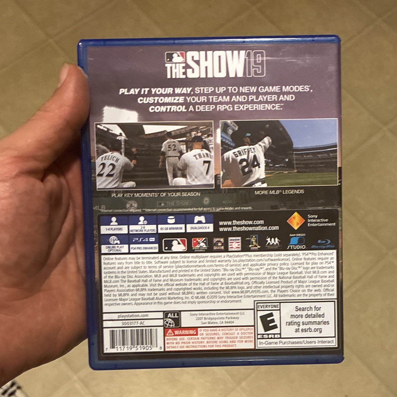 Sony Interactive MLB The Show 19 (MLB The Show Series) E PS4 Baseball NTSC-U