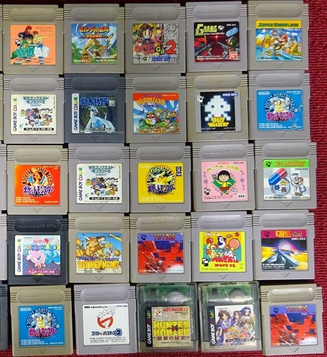 GAME BOY random Lot 100 Nintendo Cartridge Gameboy GB set WHOLESALE