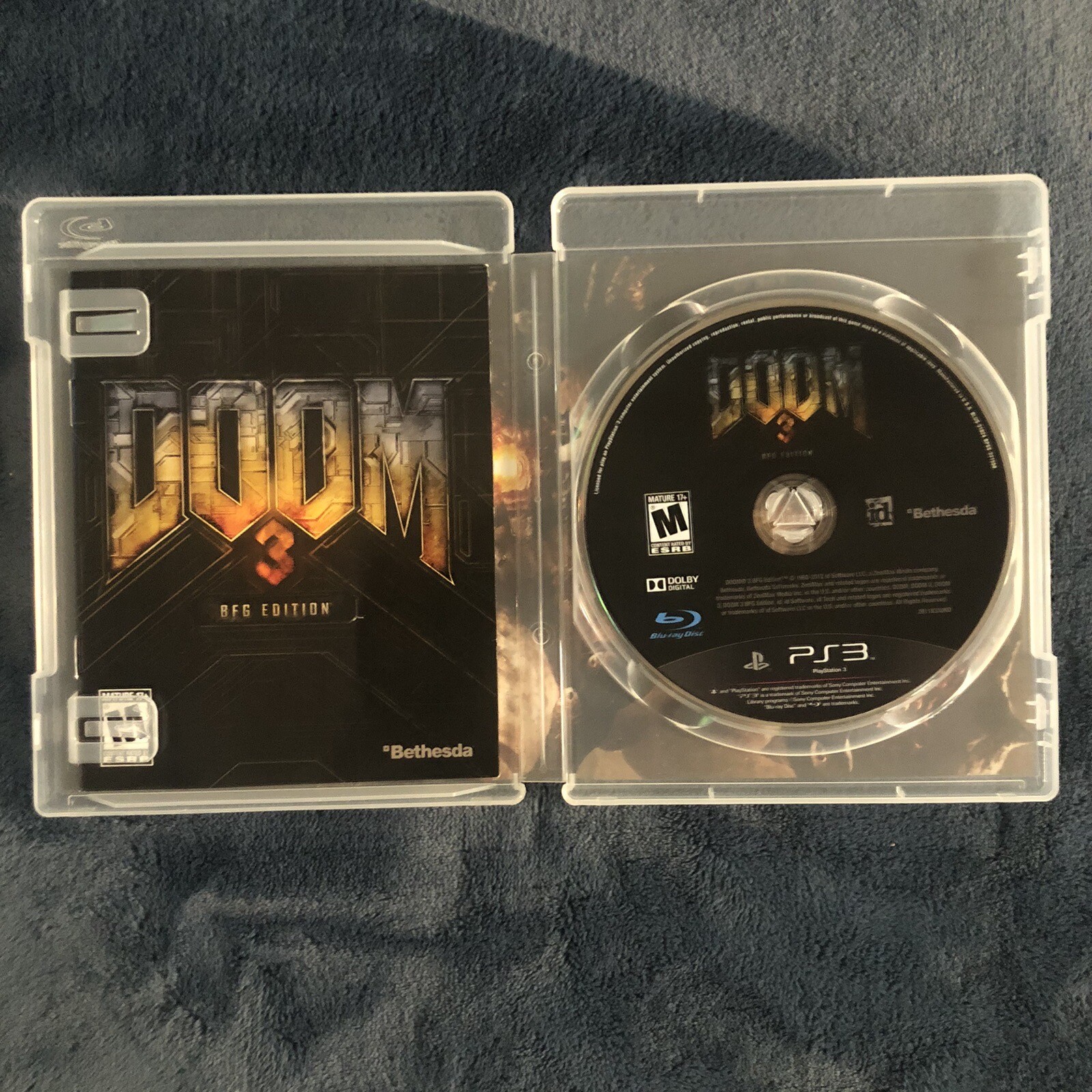 Doom 3 BFG Edition (Sony PlayStation 3, 2012) for PS3 Complete