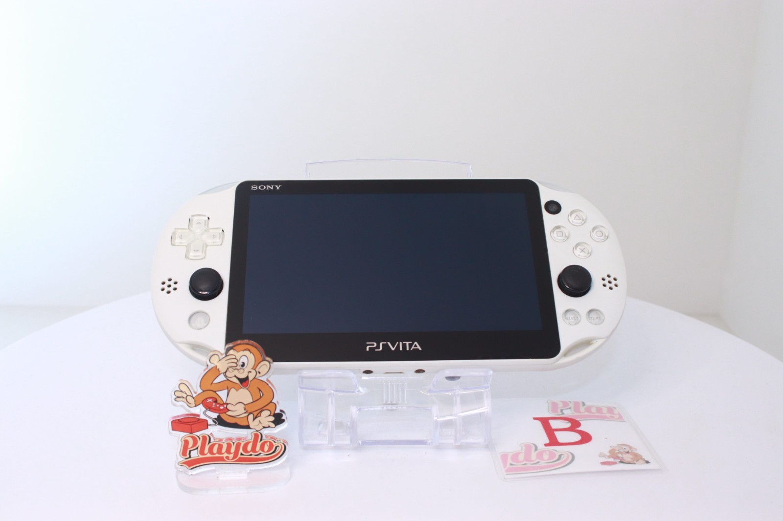 JP Game PS Vita PCH-2000 Glacier White [ Rank：B]
