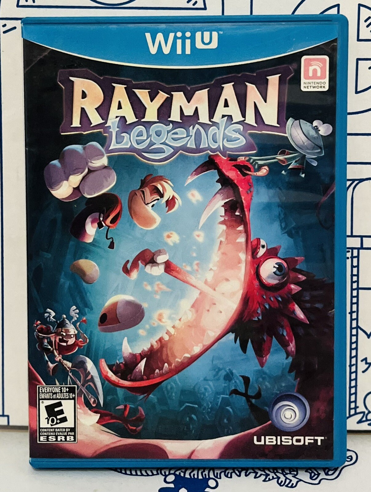 Rayman Legends Nintendo Wii U 2013 Ubisoft Game Cartoon Adventure Comic Mischief