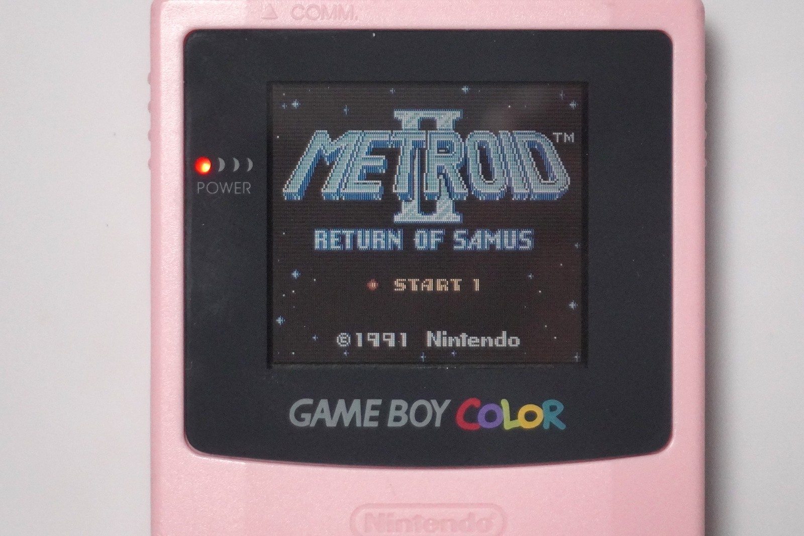 Game Boy Color Hello Kitty Pink Limited console Gameboy system US Seller Excell