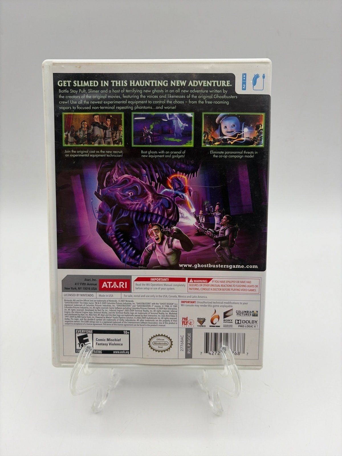 Ghostbusters: The Video Game: Nintendo Wii USA – CIB Complete w/ Manual – Tested