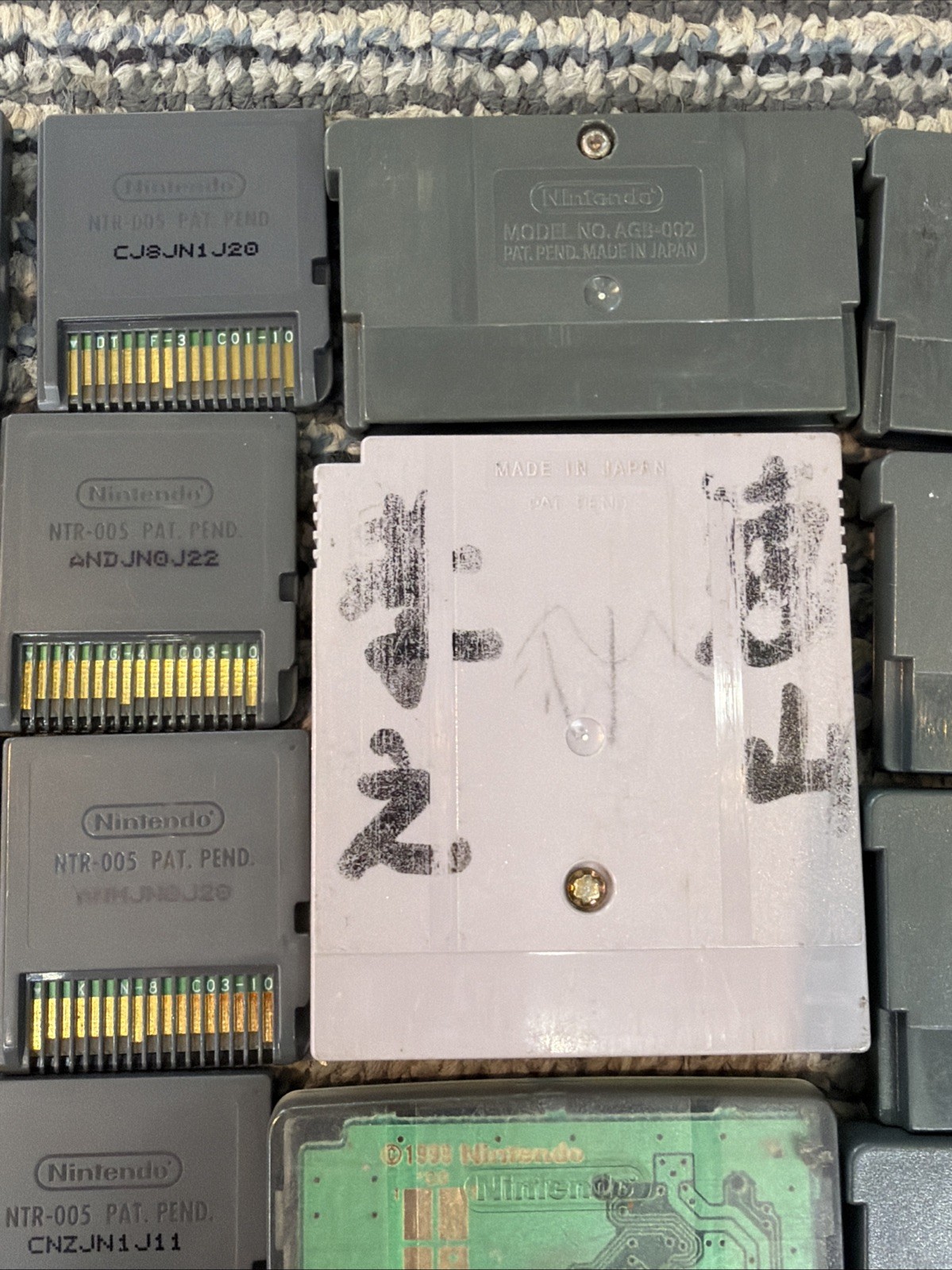 Lot Japanese Nintendo DS GBA GBC Lot Of 22 Ace Attorney Mario KH Pokemon Etc.