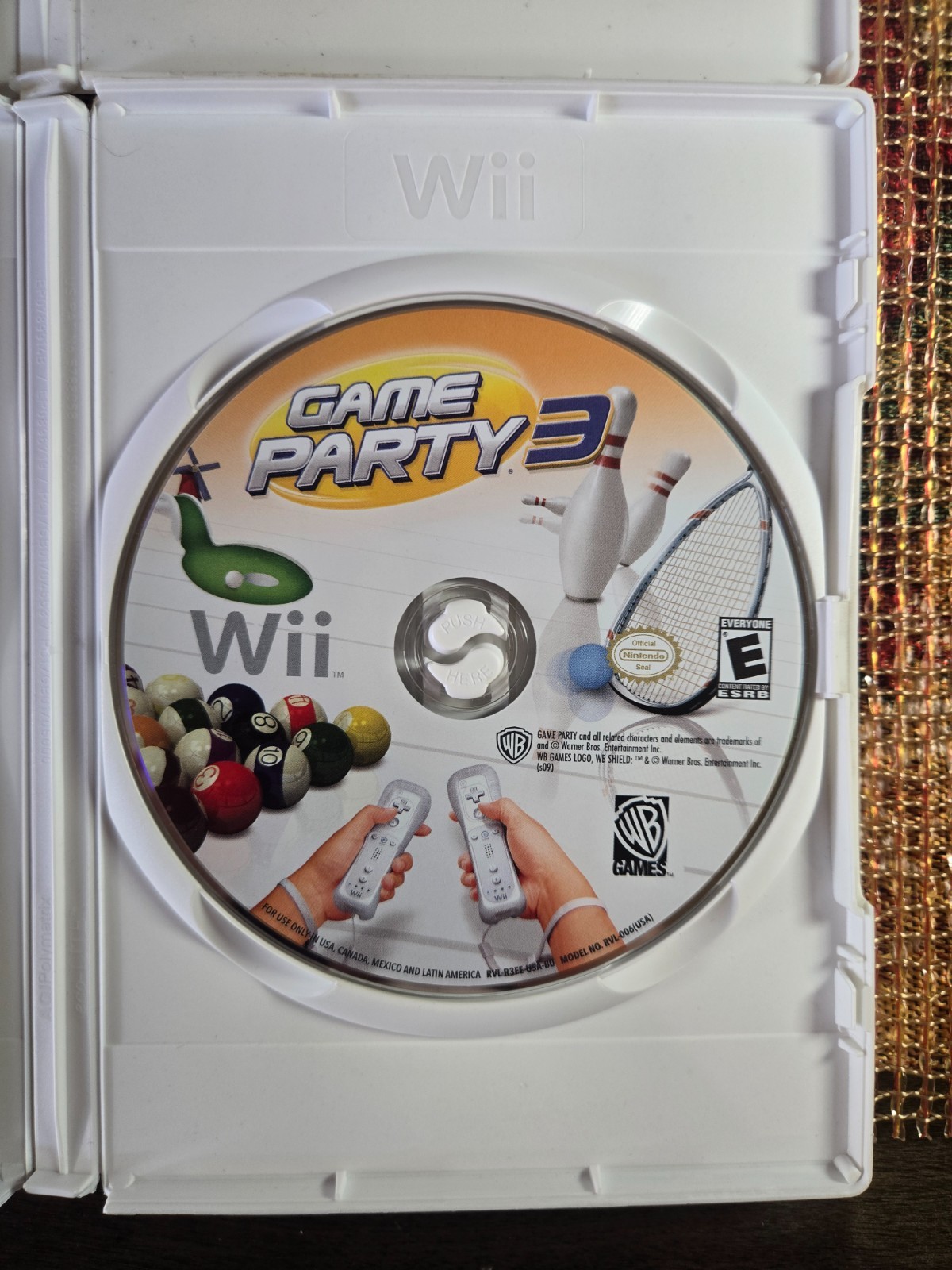 Game Party 1 + 2 (Nintendo Wii Video Games) Complete With Manuals